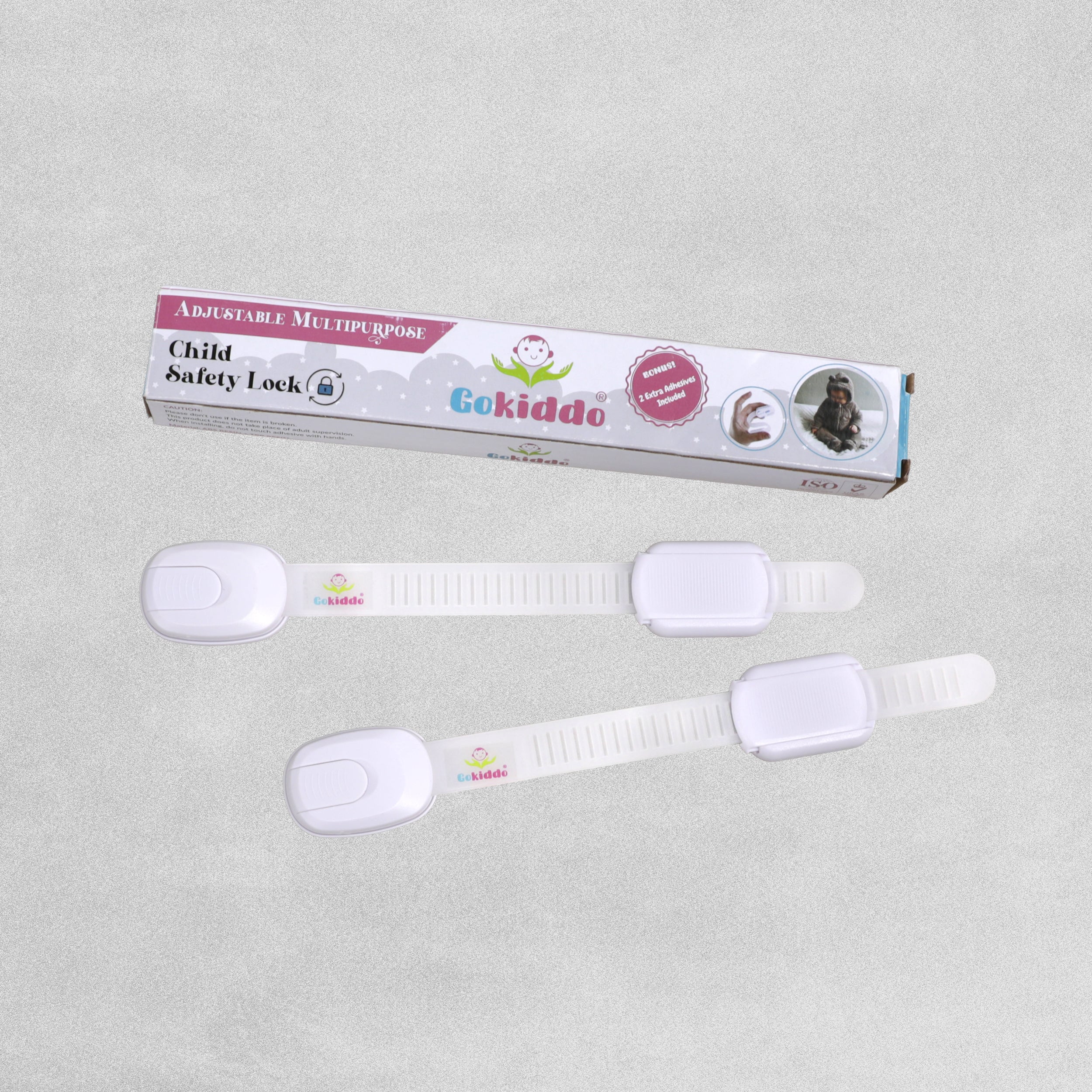 GoKiddo Child Adjustable Safety Lock - 2pcs