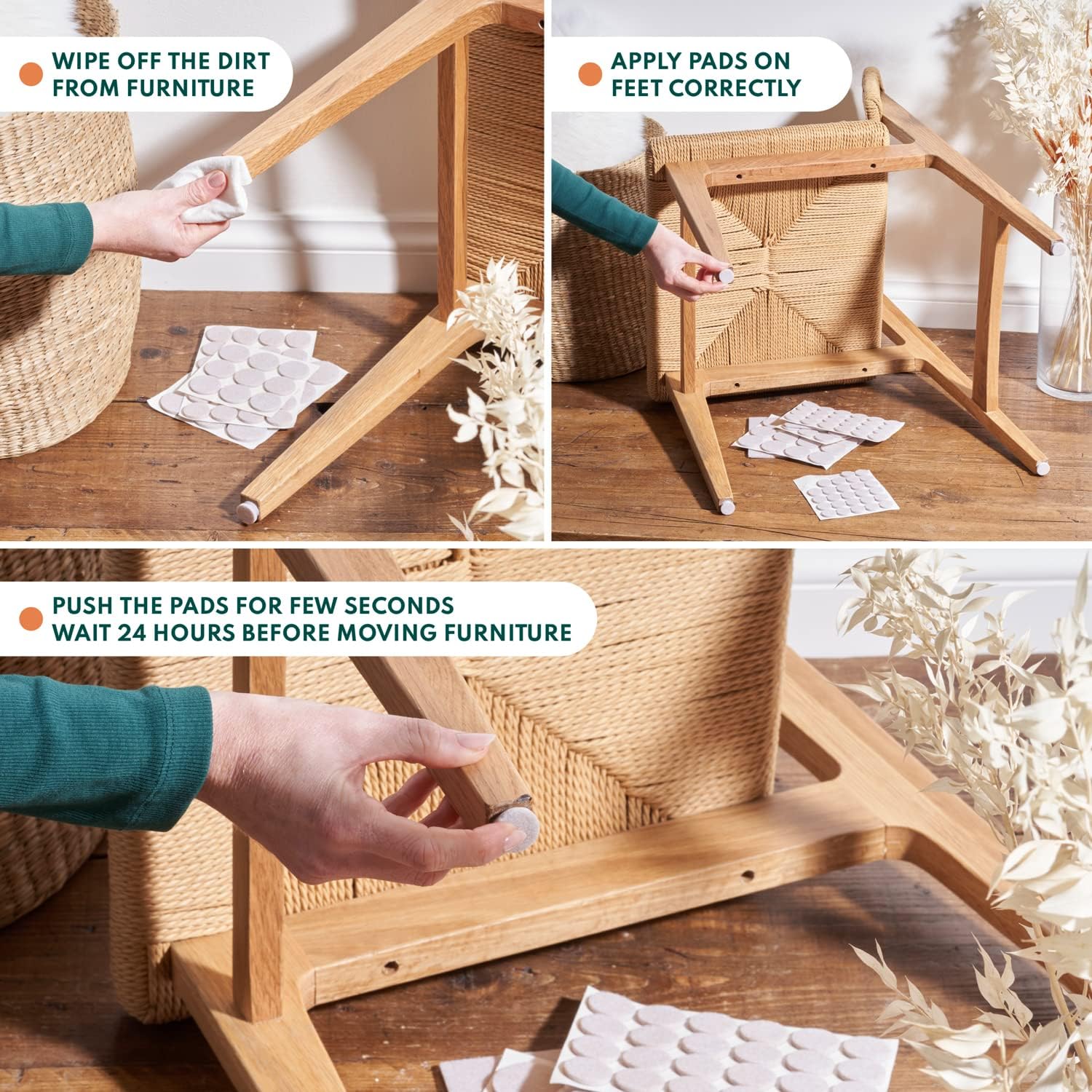 Arcedus Furniture Pads - Various Pack Sizes Available