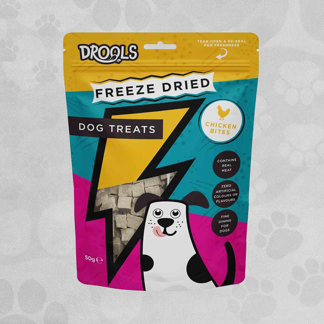 Drools Freeze Dried Bites 50g Various Flavours