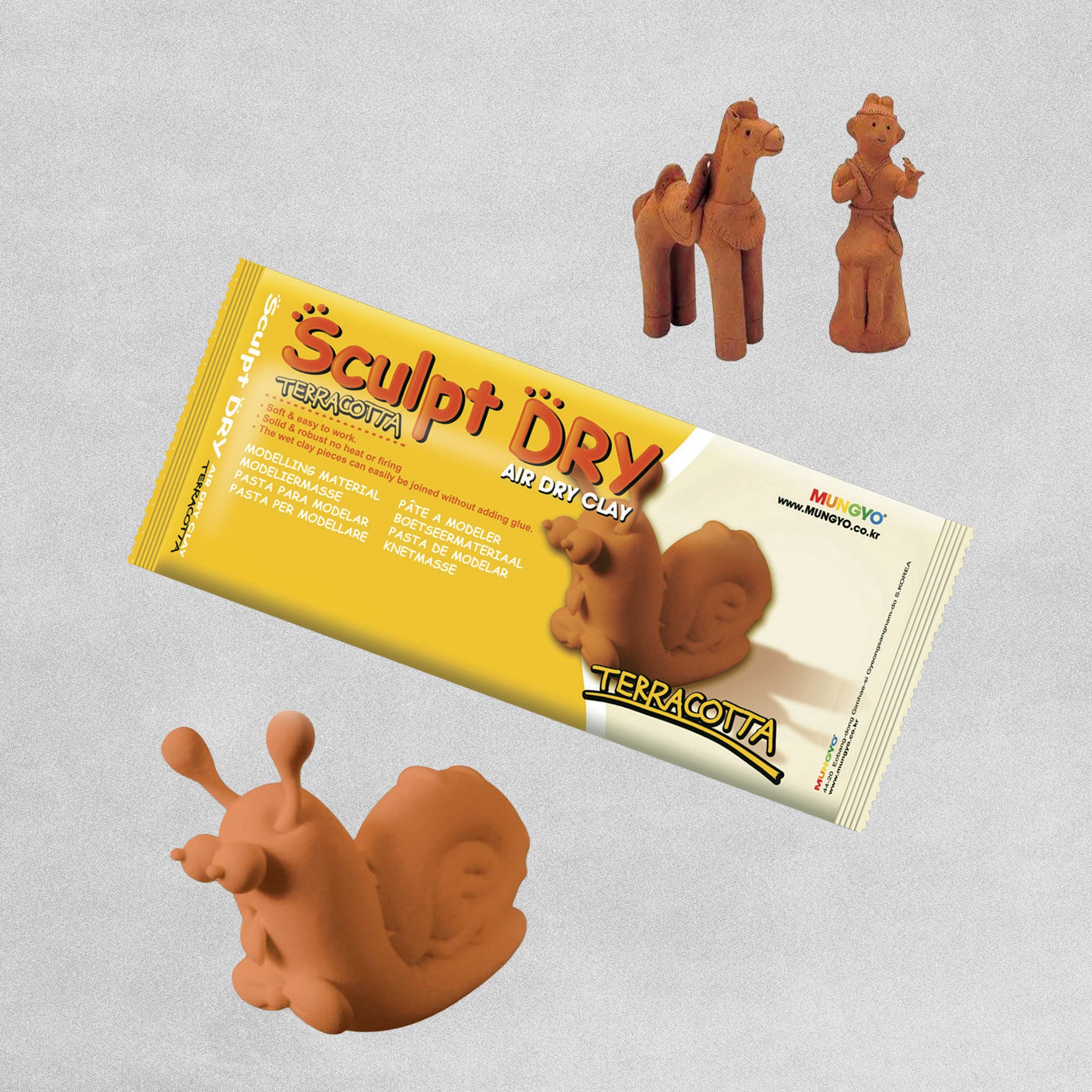 Sculpt Dry Air Dry Clay - various sizes and colours