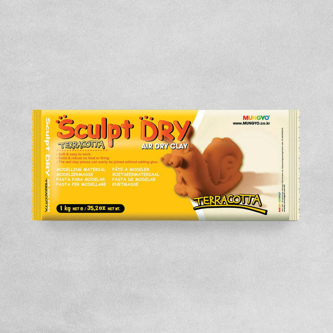 Sculpt Dry Air Dry Clay - various sizes and colours