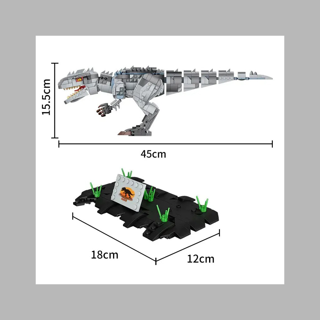 Tyrannosaurus Blocks 993 Piece Dinosaur T-Rex