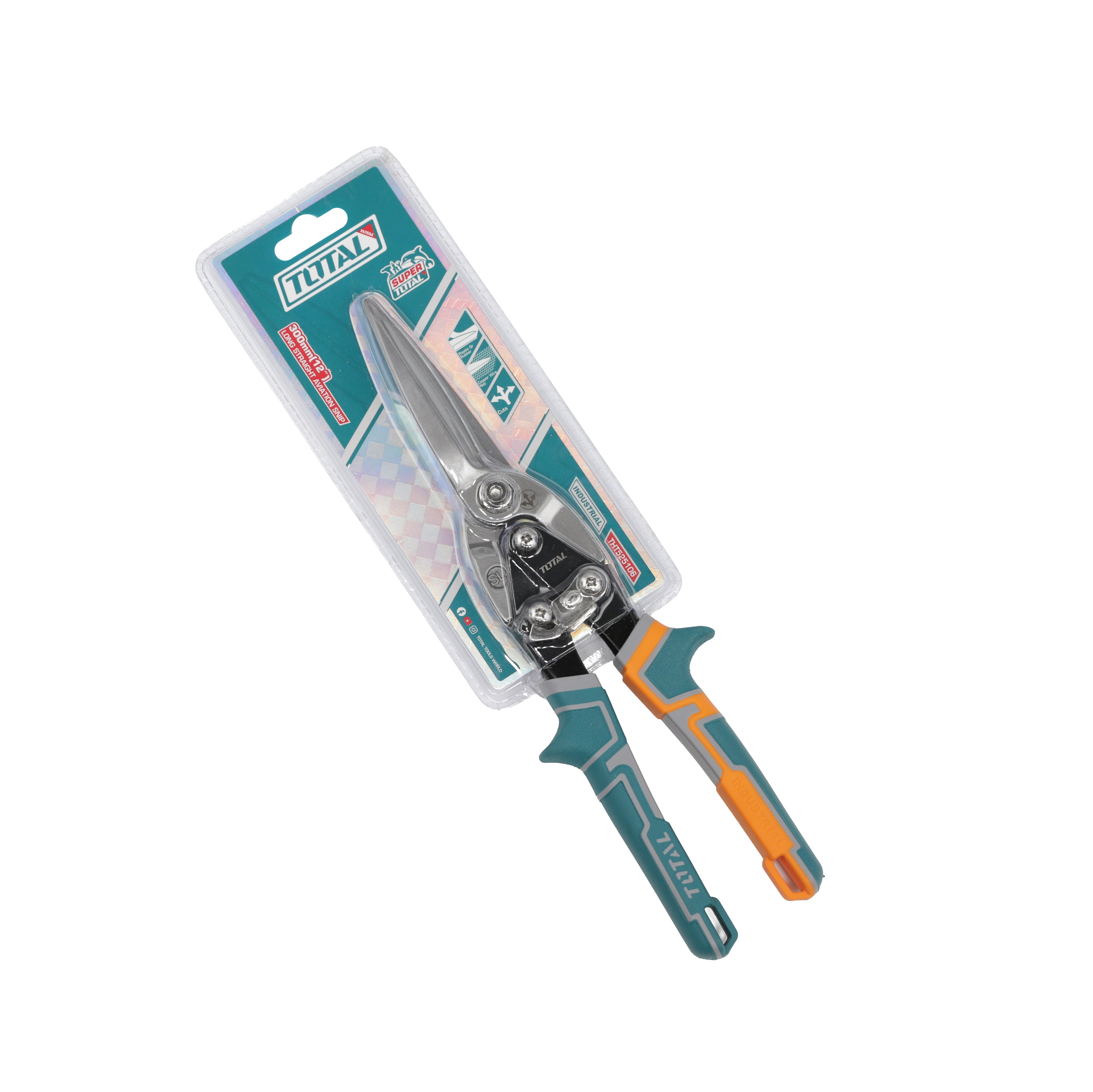 Total Long Straight Aviation Snips - 300mm - THT525106