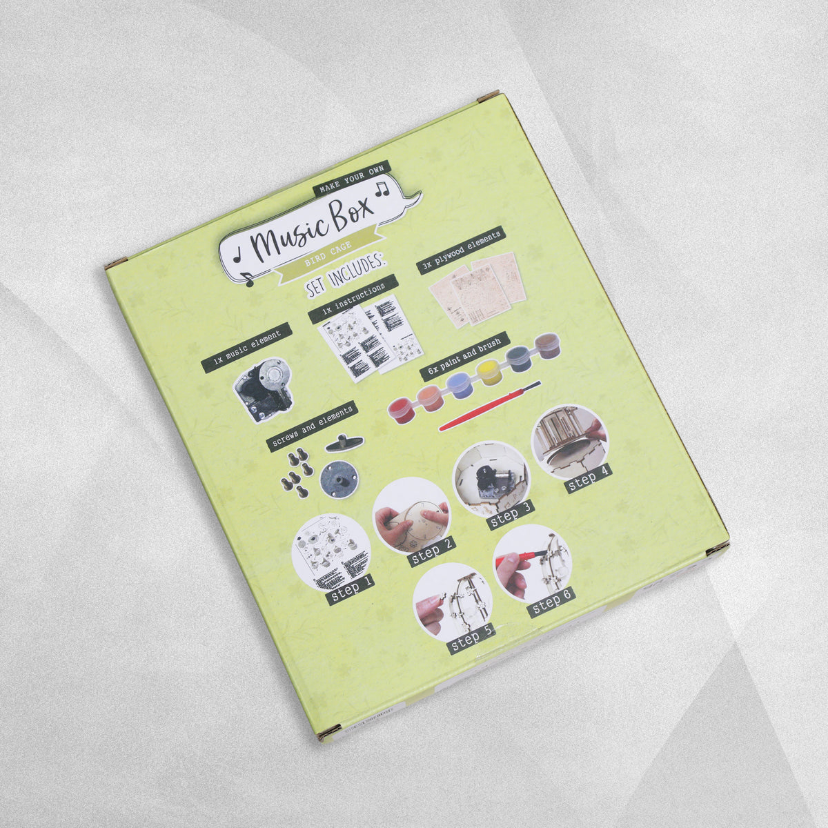 Lesser & Pavey Make Your Own Music Box - various designs