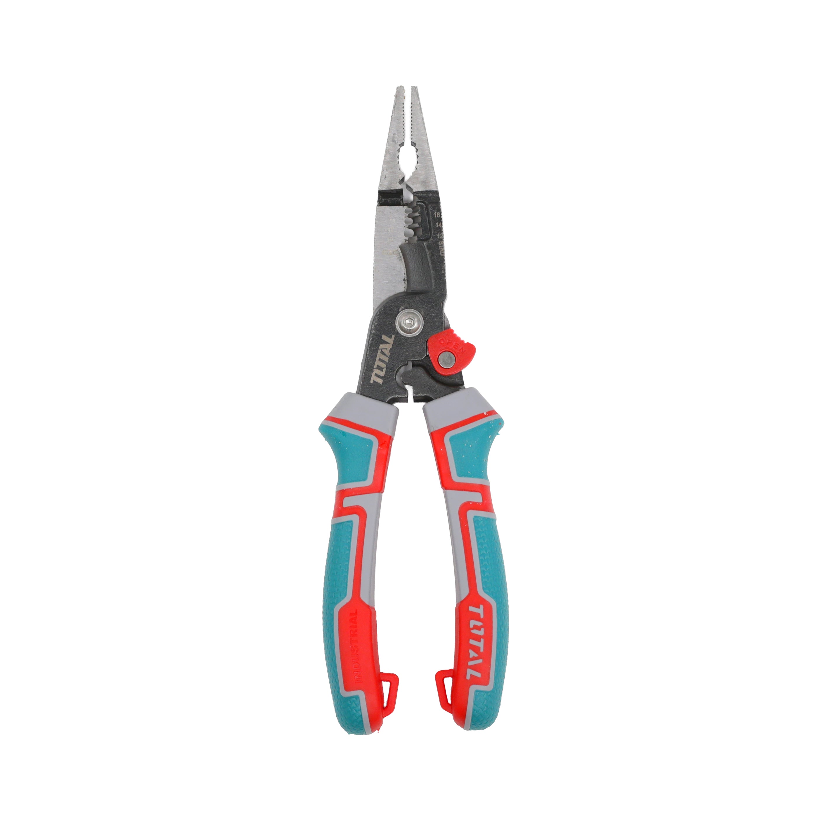 Total 6-In-1 Multi Function Long Nose Pliers - 200mm - THTMF286