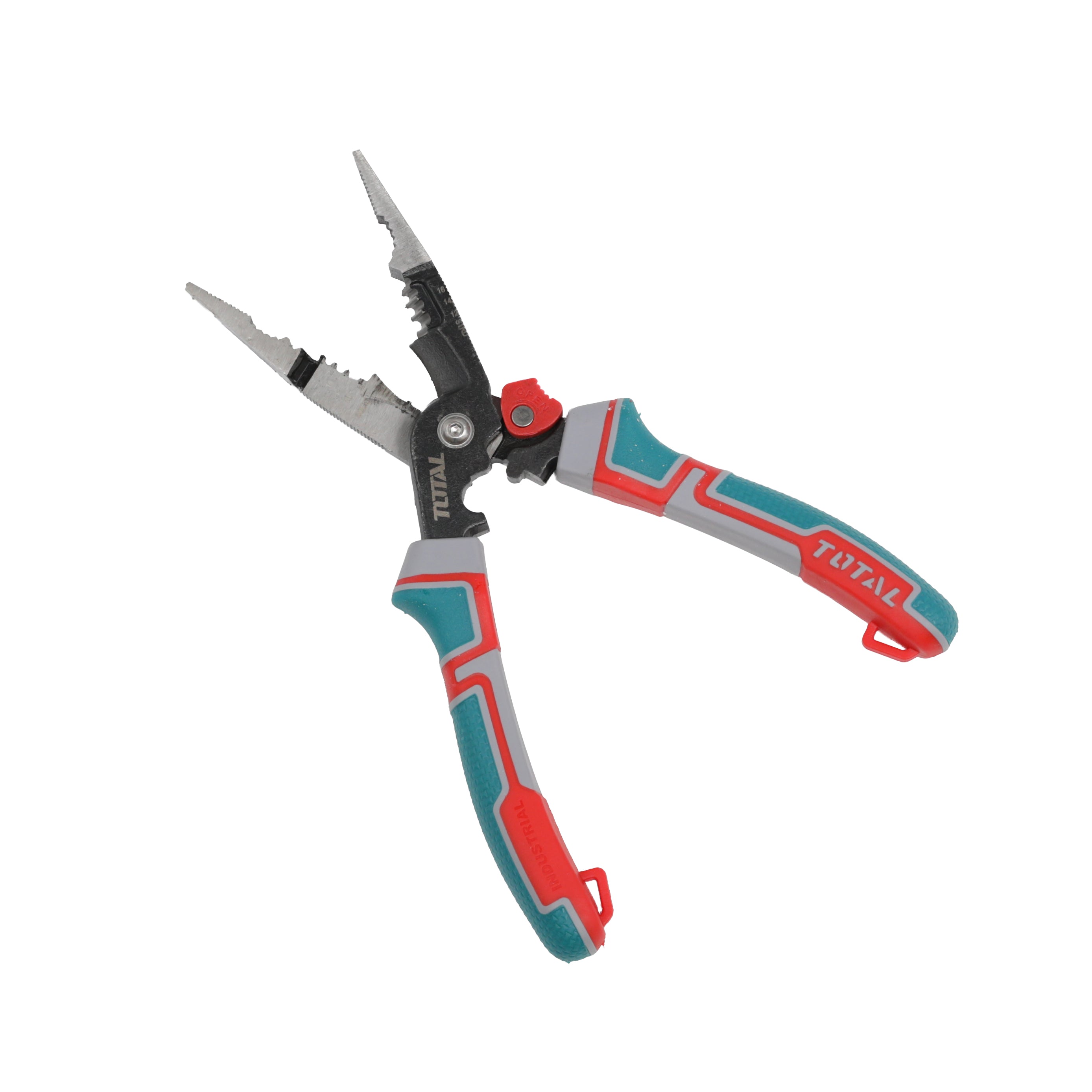 Total 6-In-1 Multi Function Long Nose Pliers - 200mm - THTMF286
