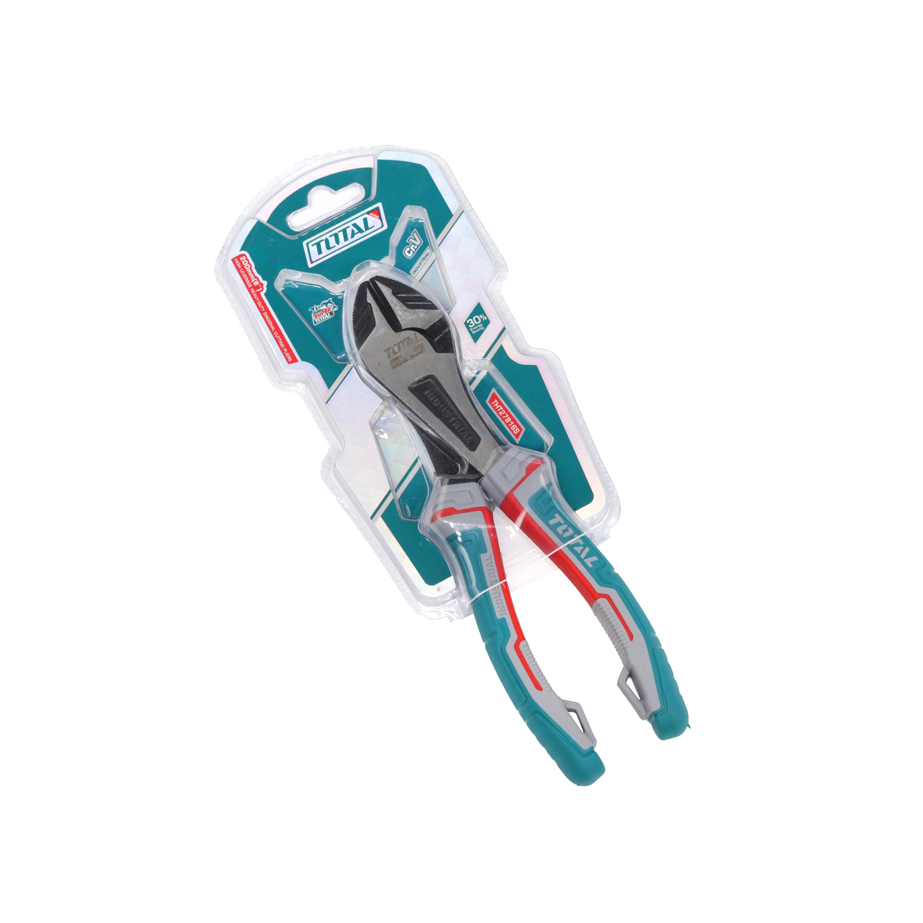 Total High Leverage Heavy Duty Diagonal Cutting Pliers - 200mm - THT27816S