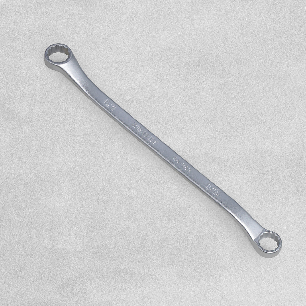 Stanley 3/4 - 11/16 Double Ring Spanner/Wrench