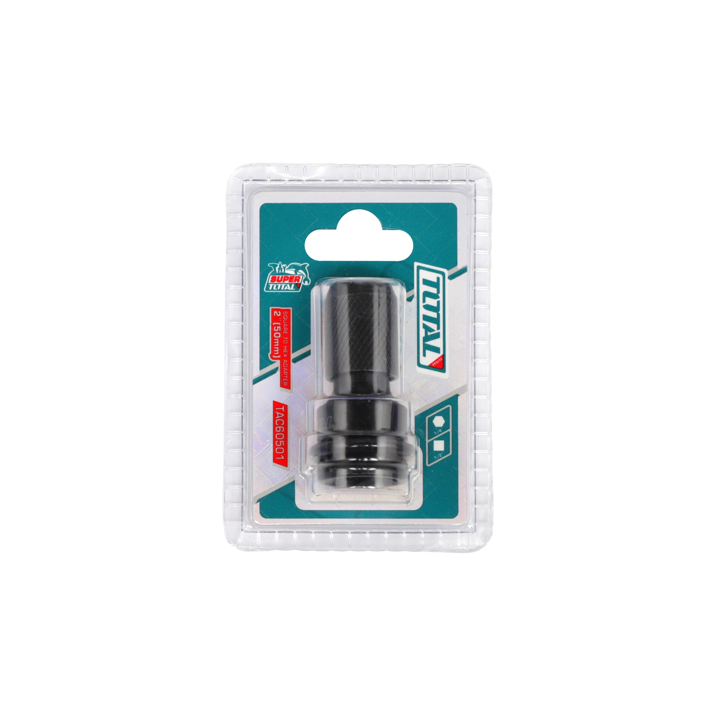 Total Square to Hex Adaptor - 50mm - TAC60501