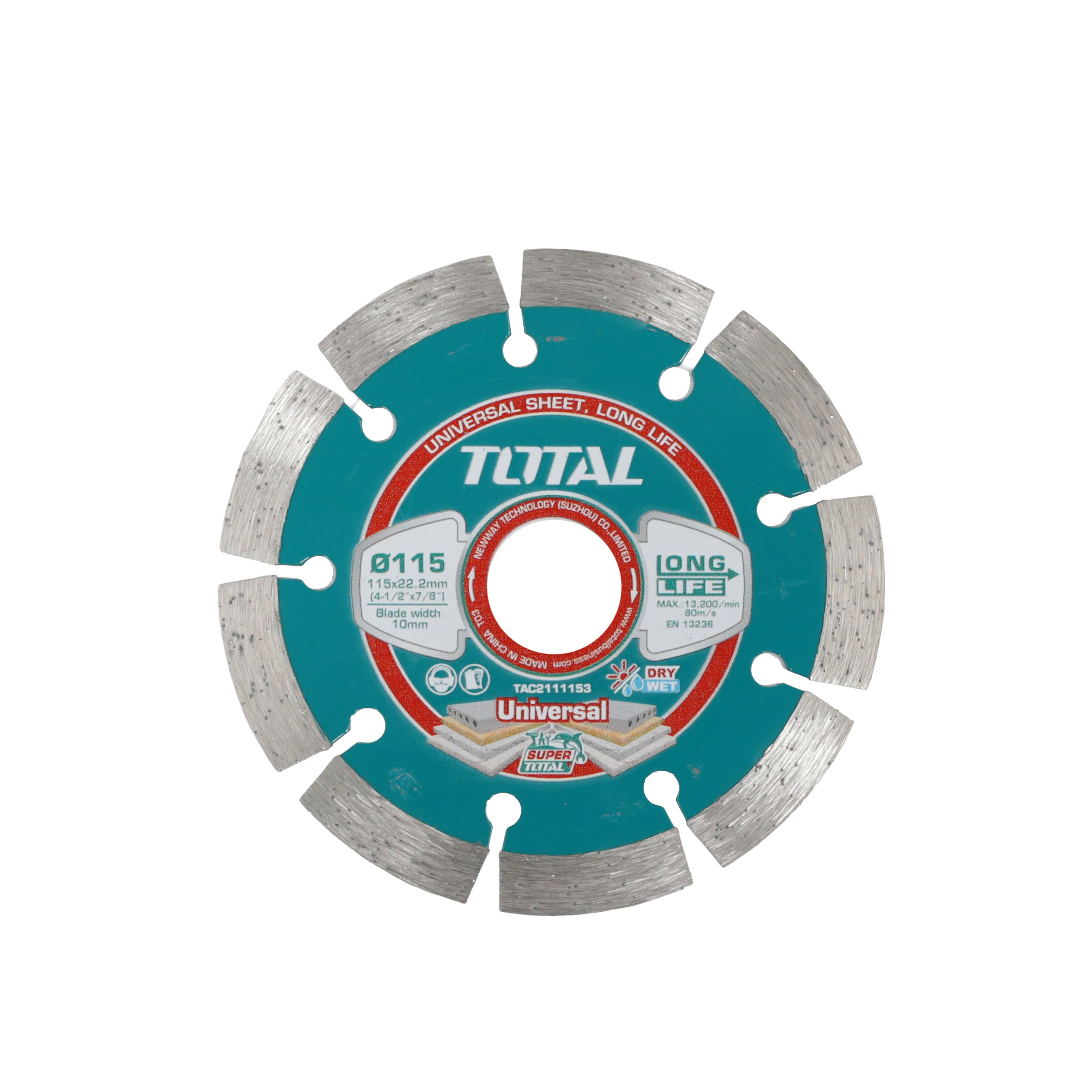 Total Dry Diamond Disc - 115mm - TAC2111153