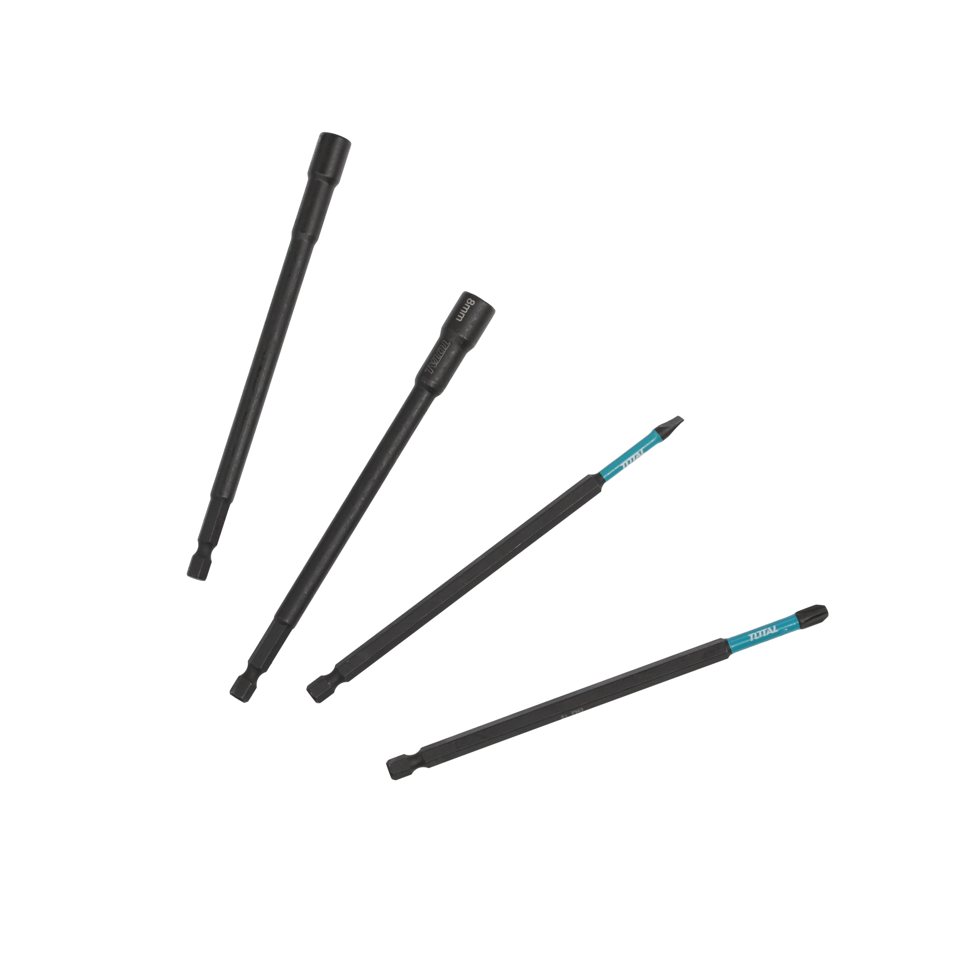 Total Impact Screwdriver Bits Set - 13pcs - TACSDL01306