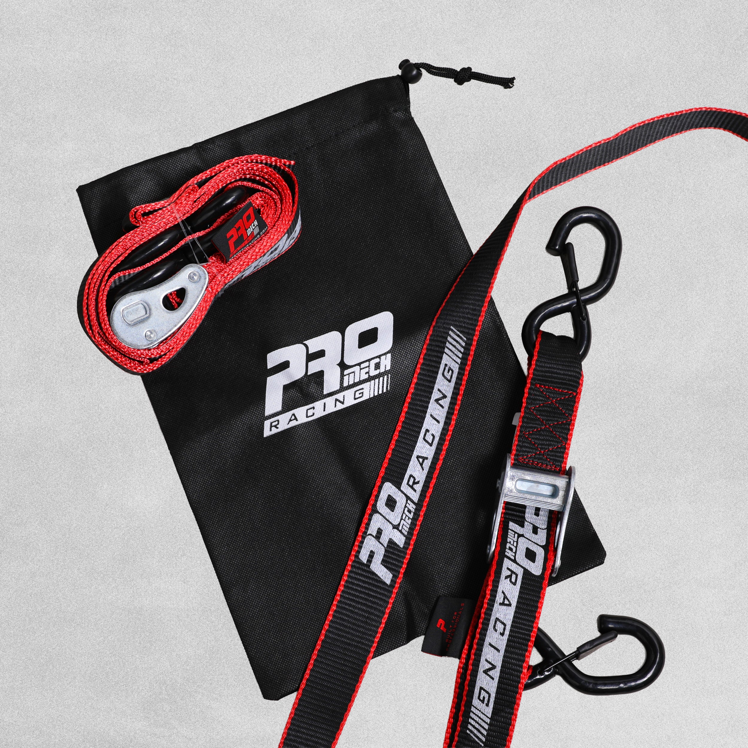 ProMech Motorcycle Tie Down Set - 2pcs