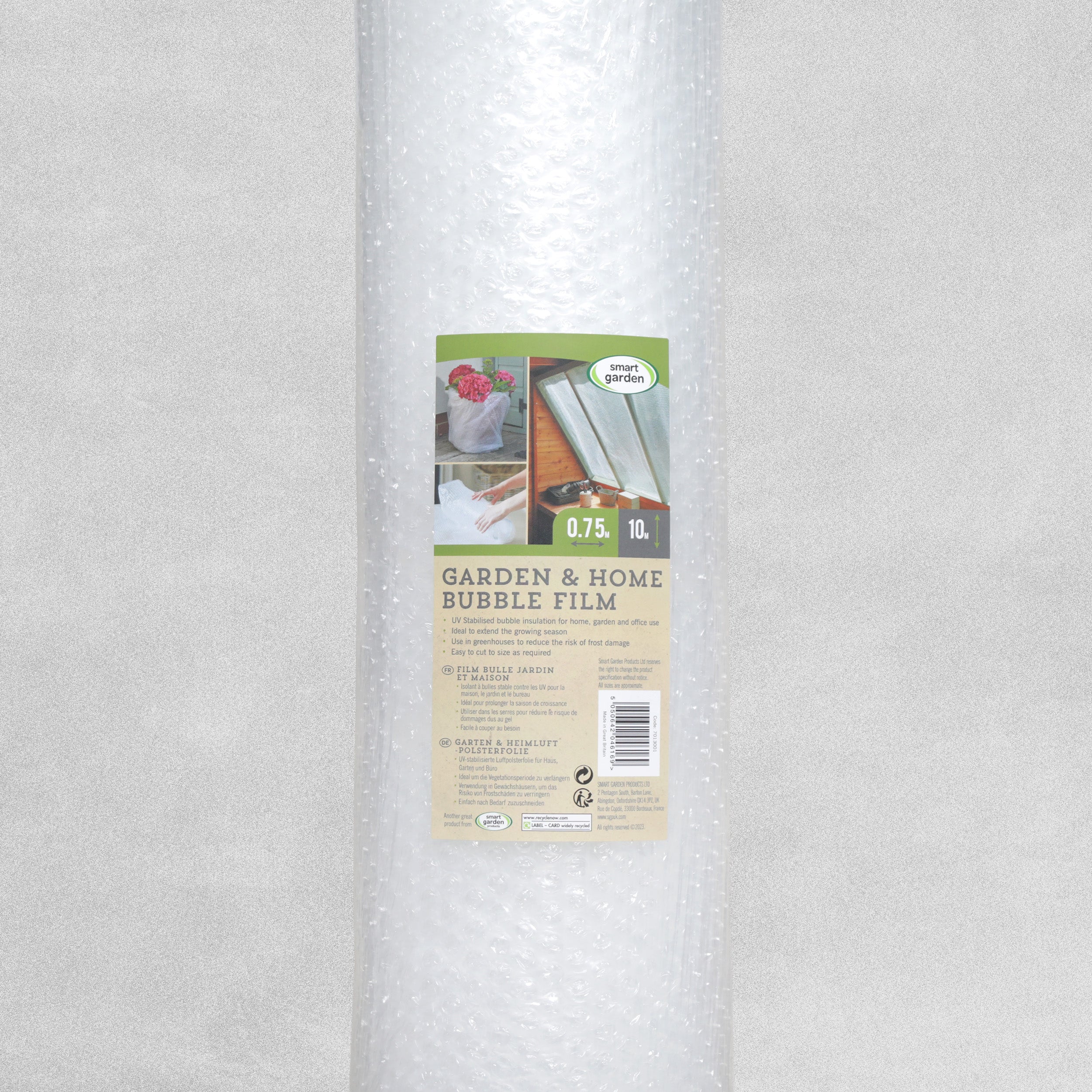 Smart Garden - Garden & Home Bubble Film 0.75 x 10m