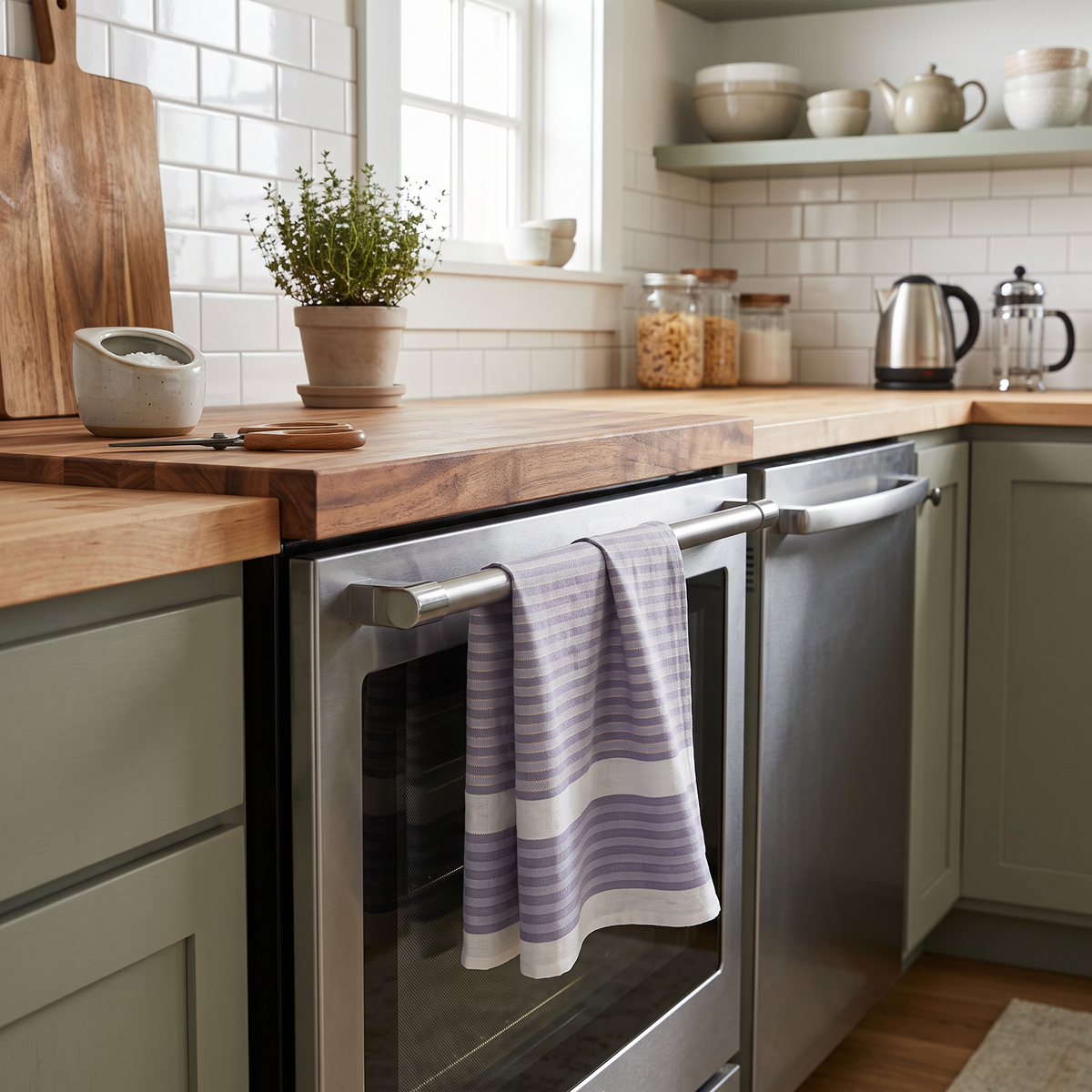 Jacquard Tea Towel 45x 76cm