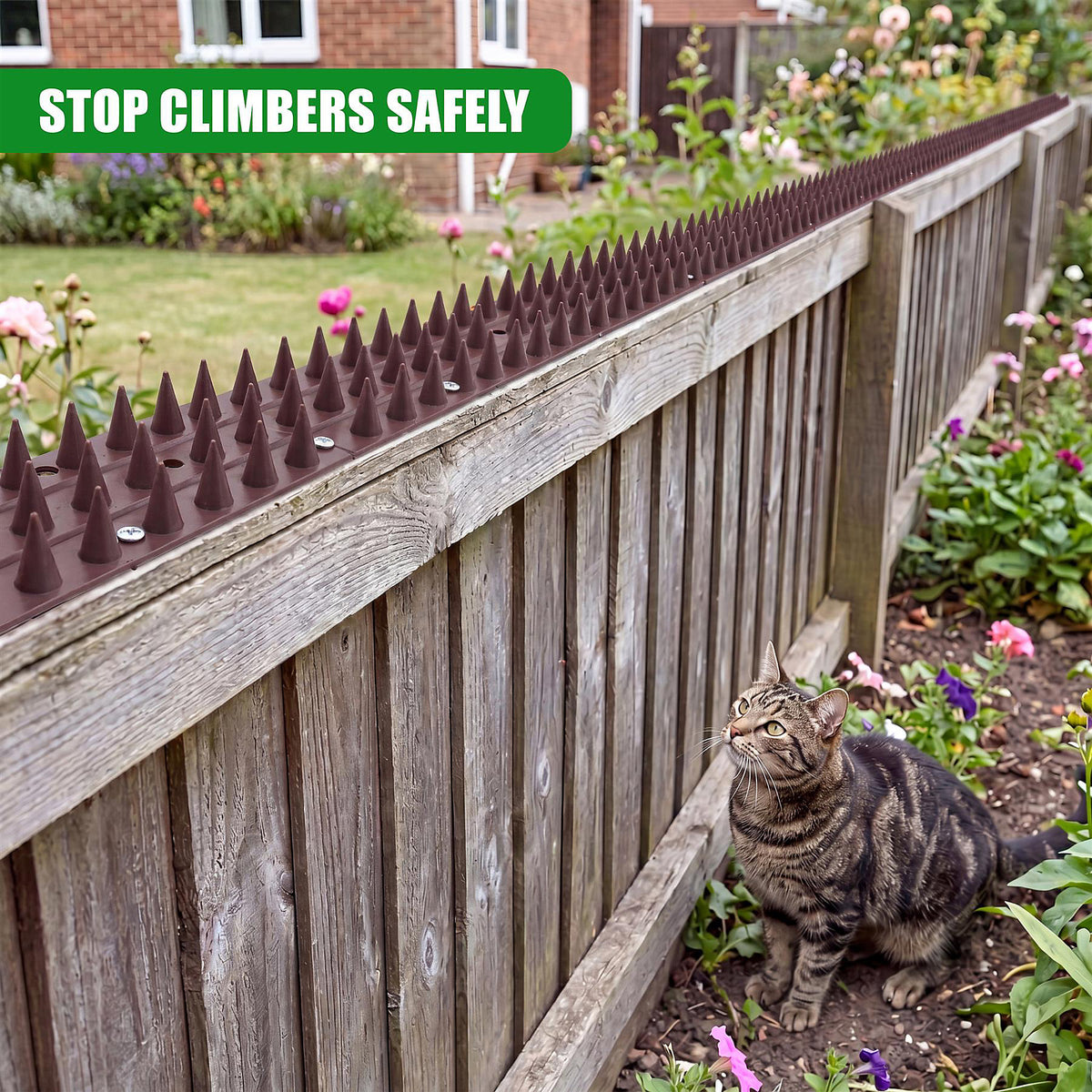 ROLSON FENCE WALL SPIKE SET 9pc