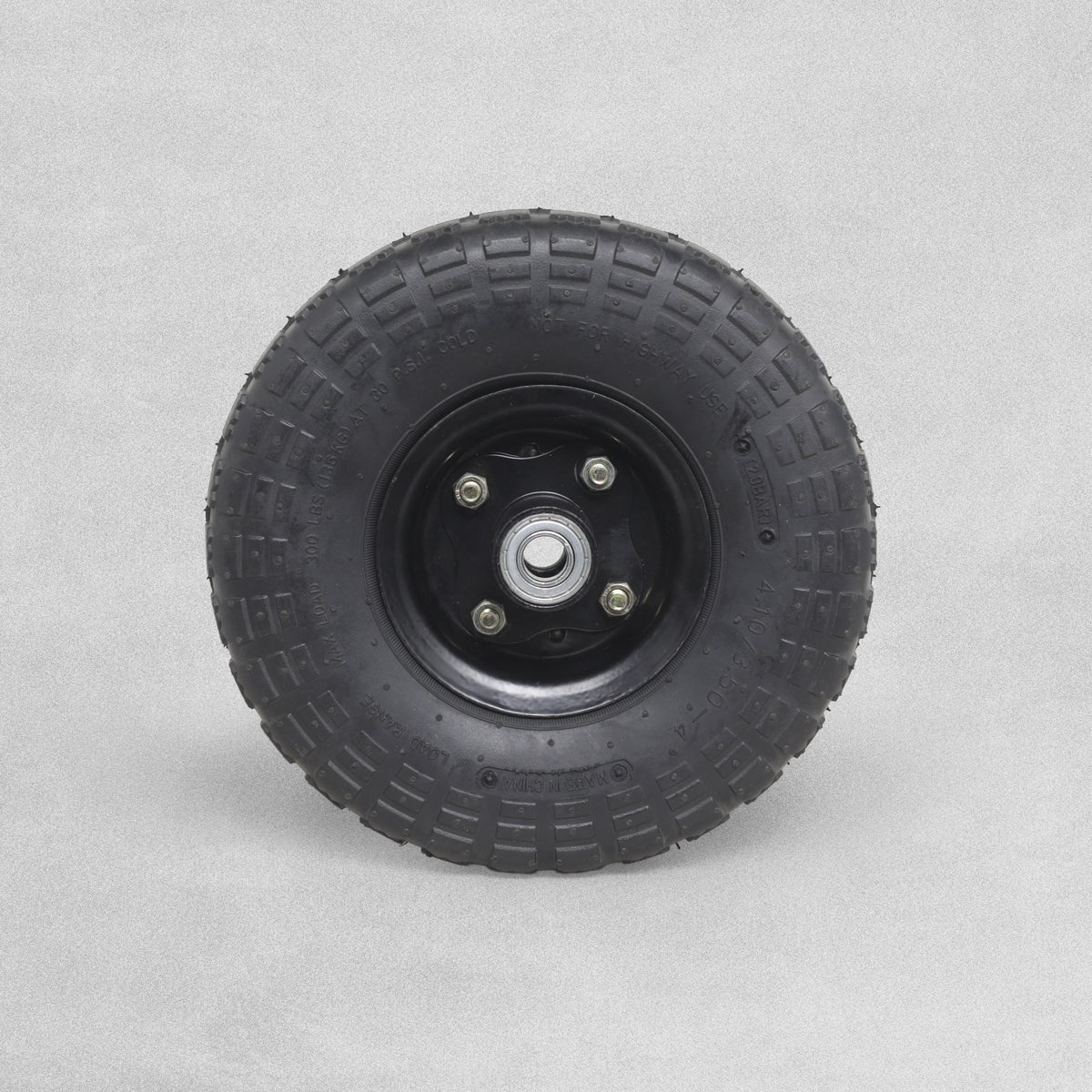 Rolson Tyre and Wheel Assembly 4.10-3.50-4 250mm various colours
