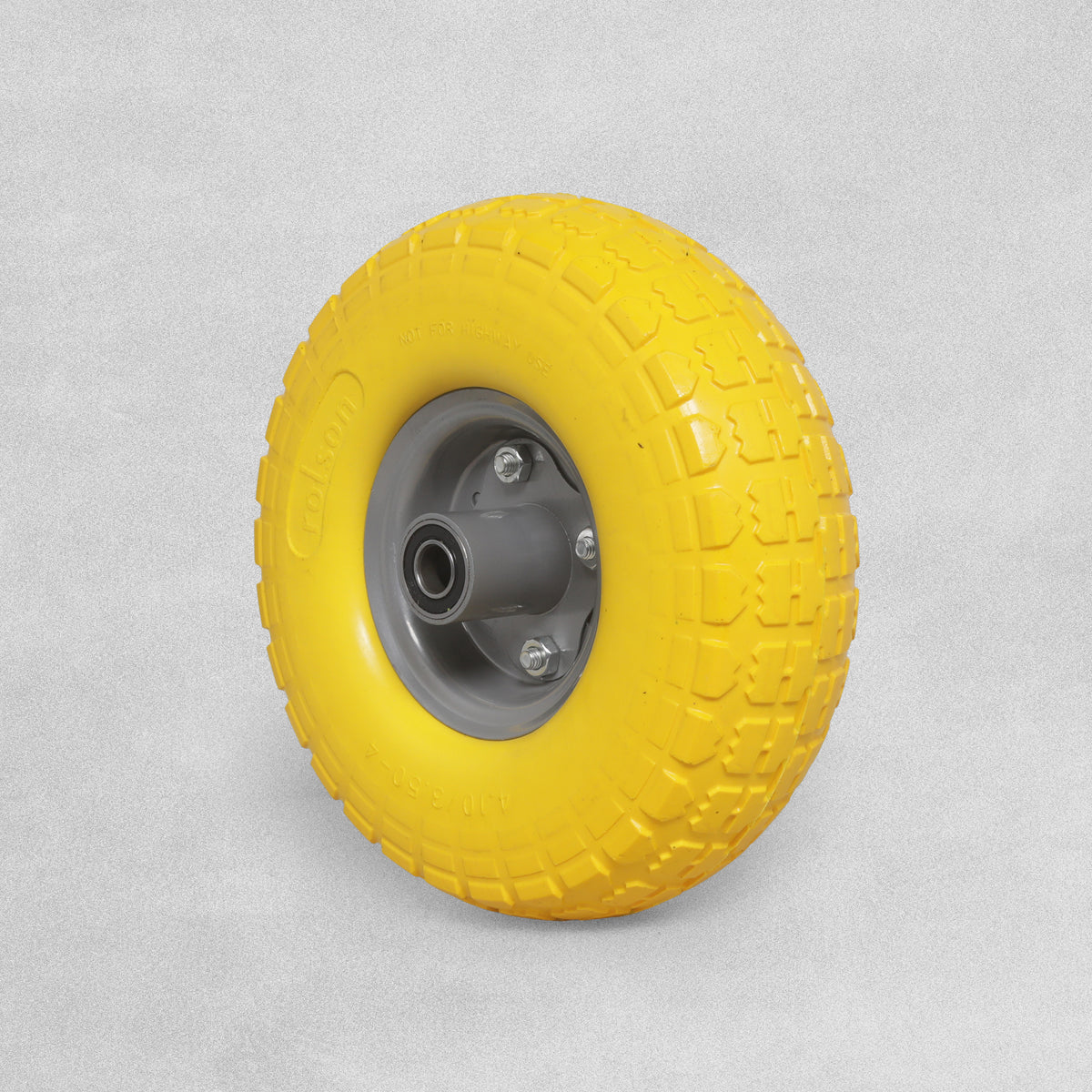 Rolson Tyre and Wheel Assembly 4.10-3.50-4 250mm various colours