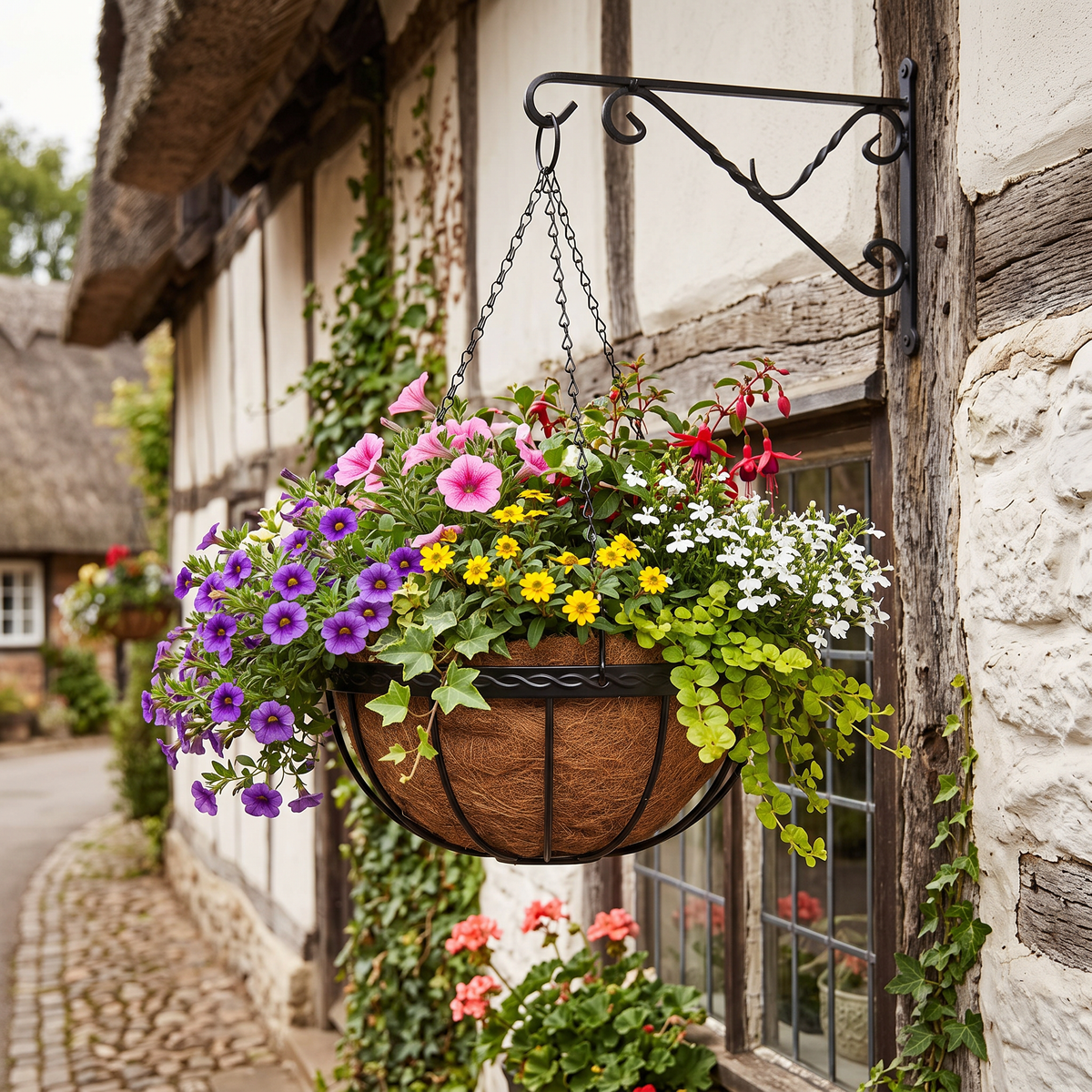 Smart Garden 12" Saxon Hanging Basket