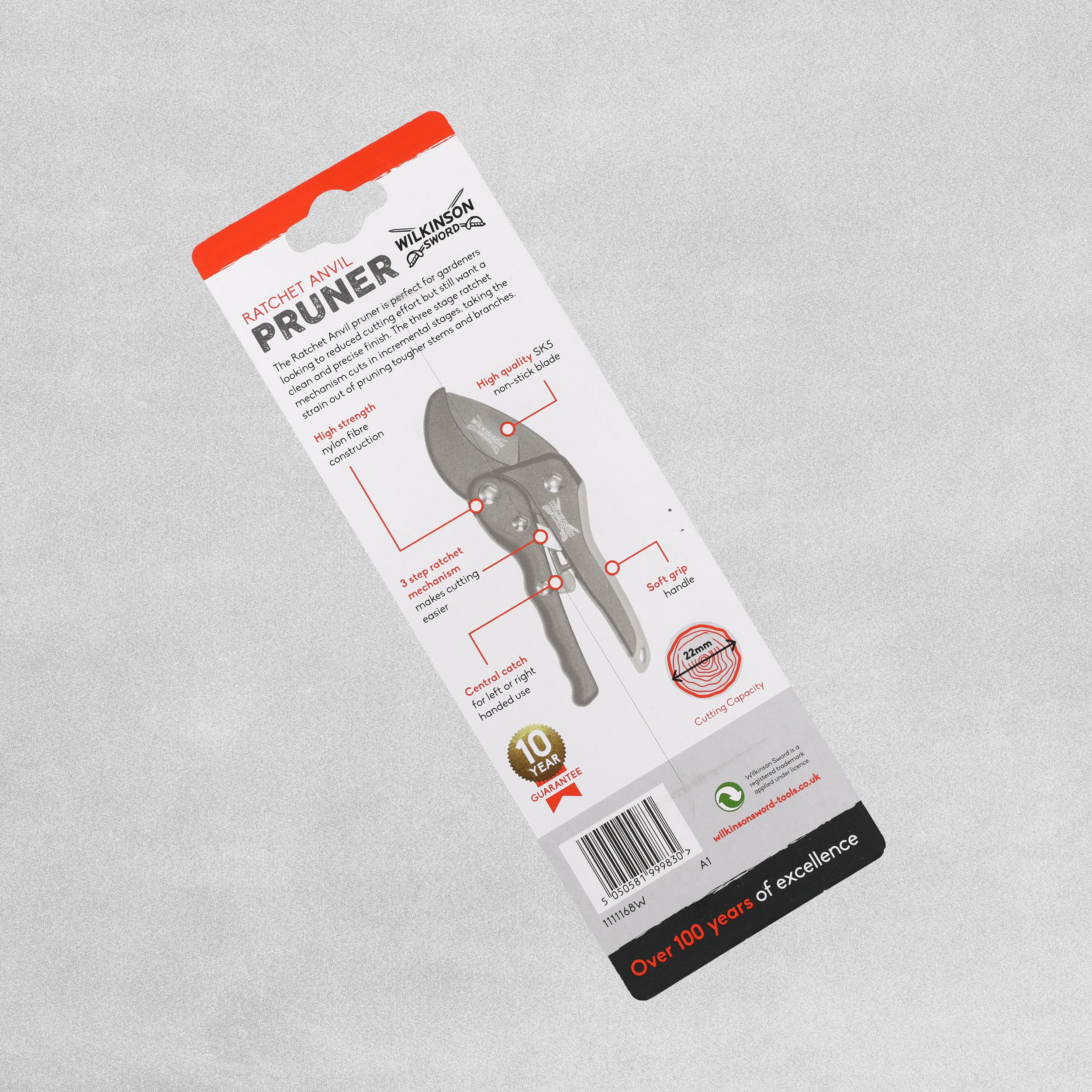 Wilkinson Sword Ratchet Anvil Pruner