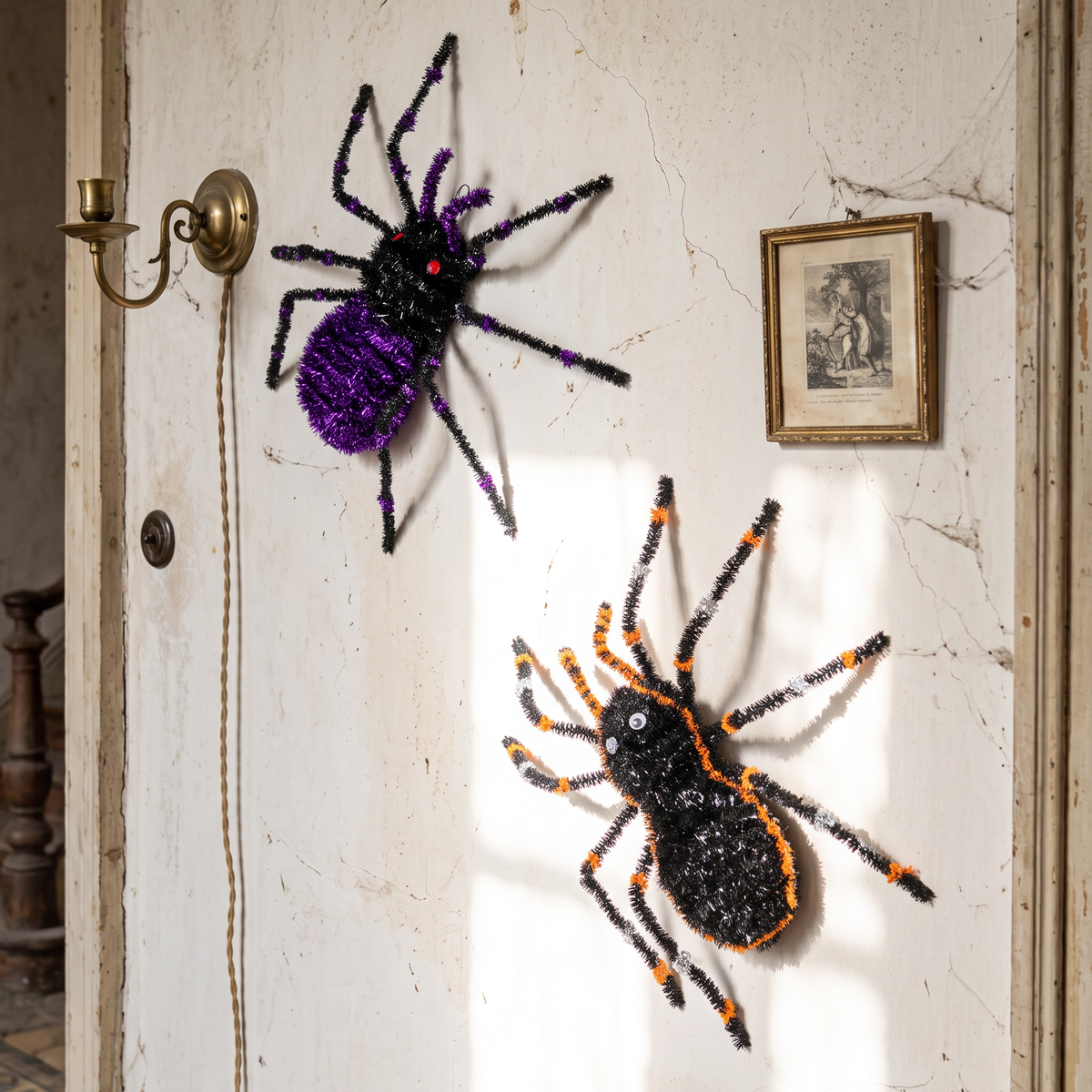 Halloween Large Sparkle Spider
