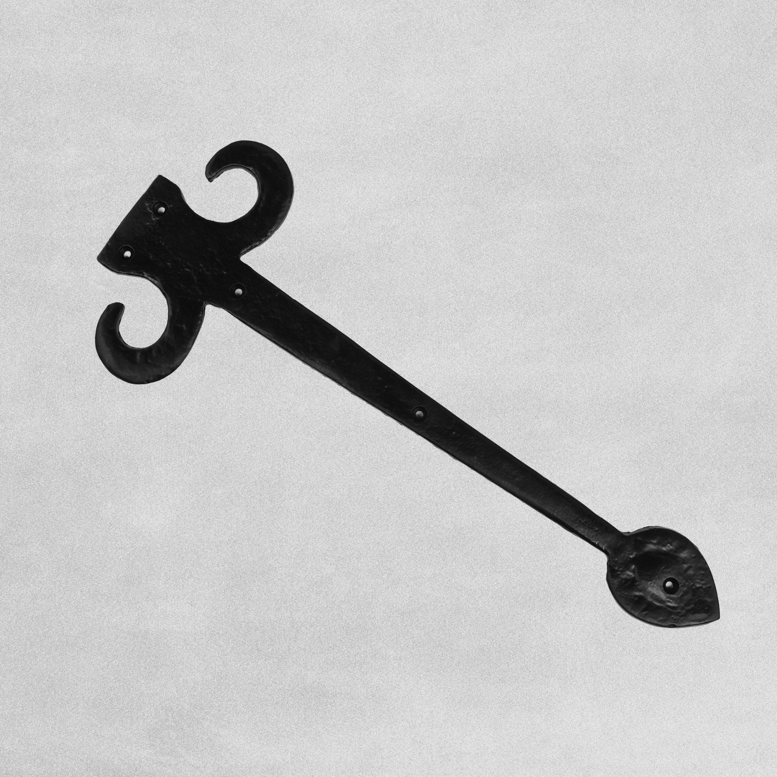 Black Hinge Front - 395mm x 146mm