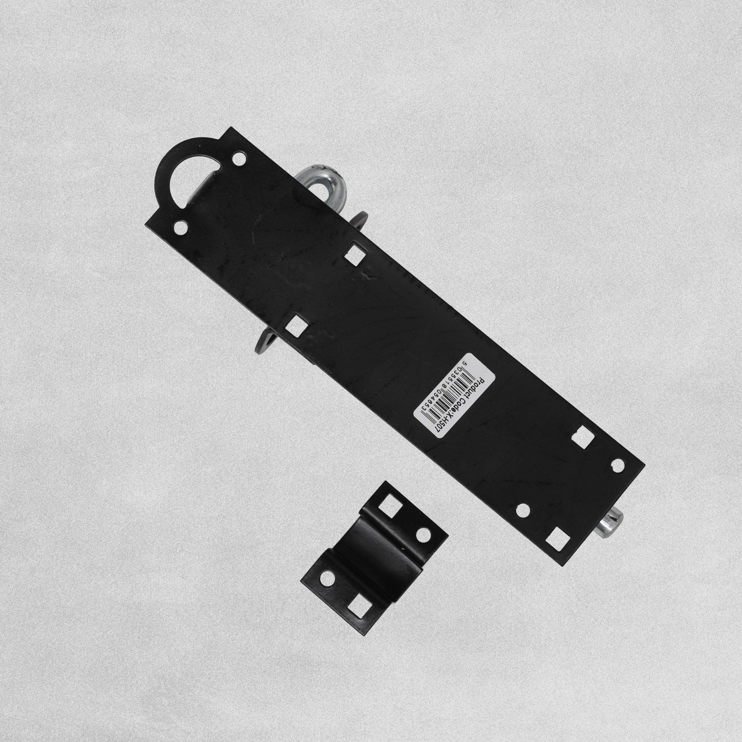 Crompton Black Medium Padbolt - 200mm