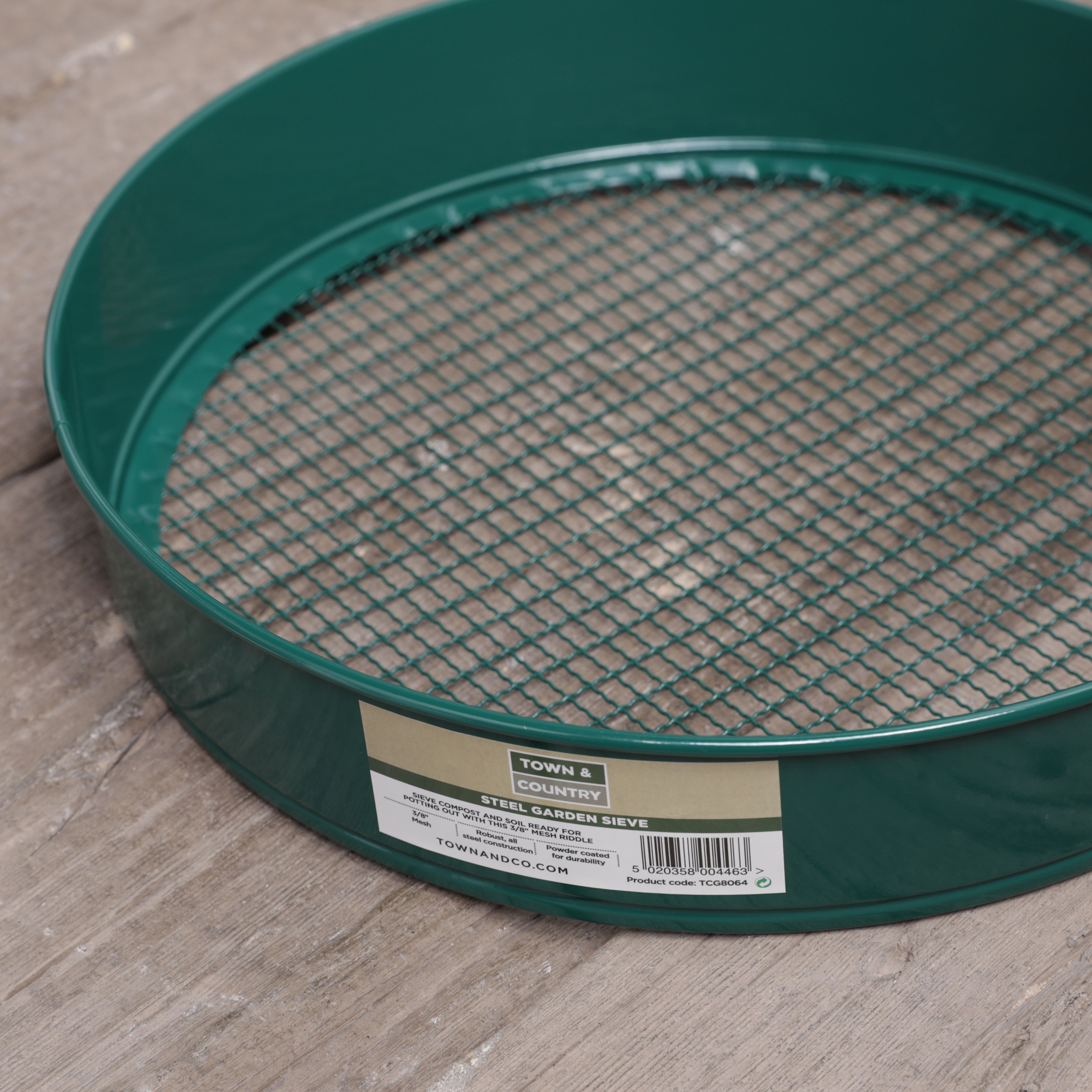 Town & Country Steel Garden Sieve - Various Sizes Available