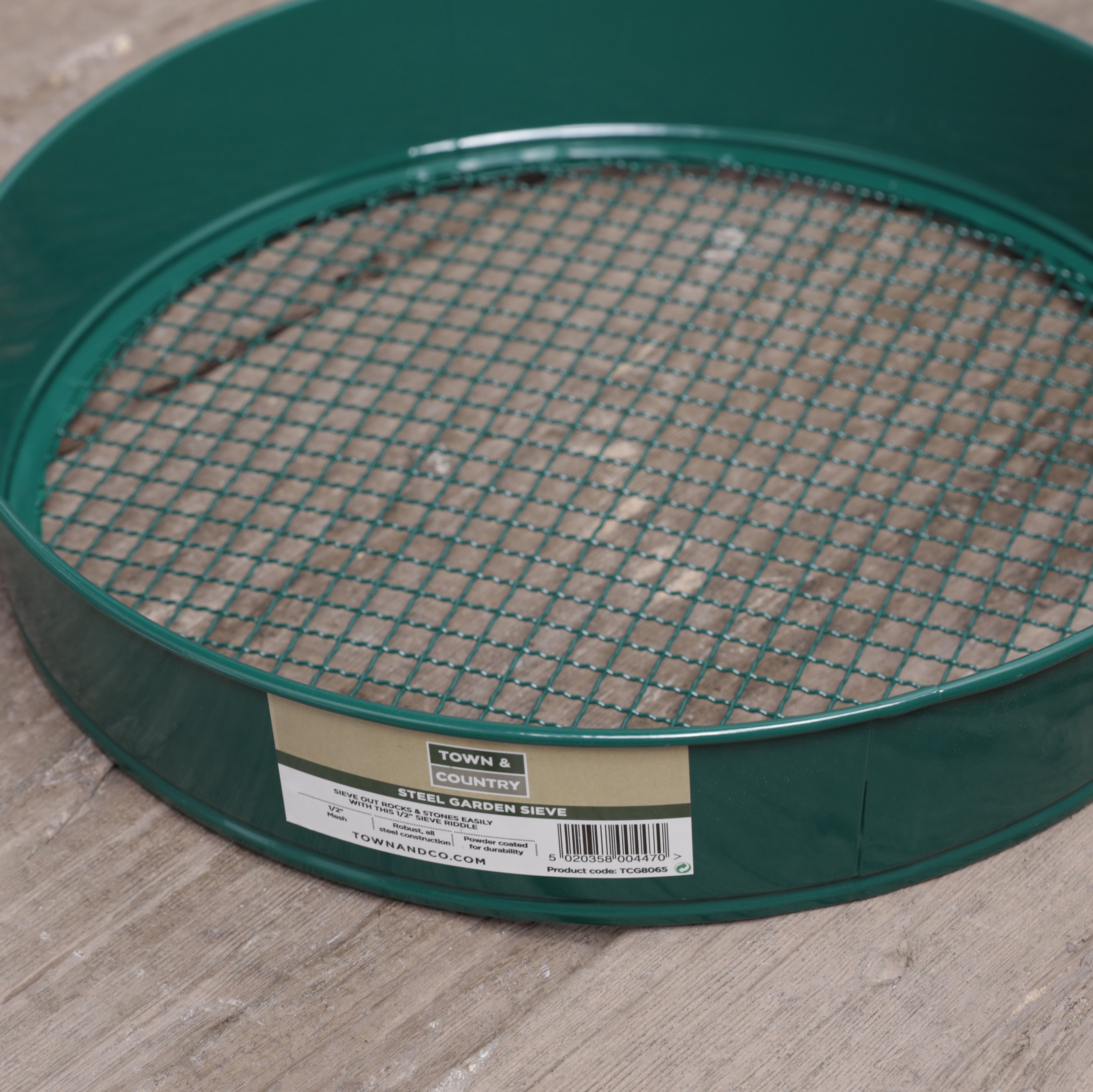 Town & Country Steel Garden Sieve - Various Sizes Available
