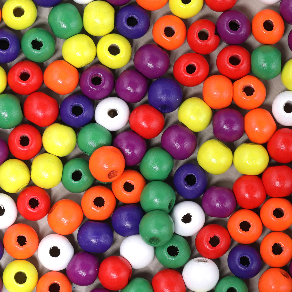 Creation Station Coloured Round Beads Assorted 150 pcs