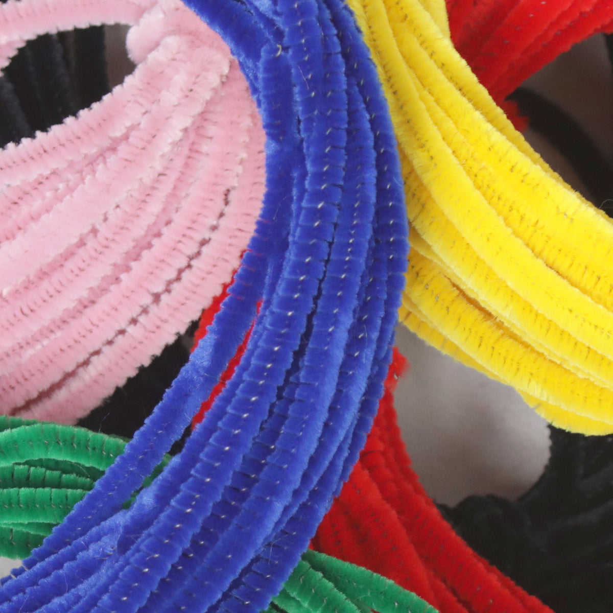 Craft Pipe Cleaner Asst. Colours 10m Coils - 10pk