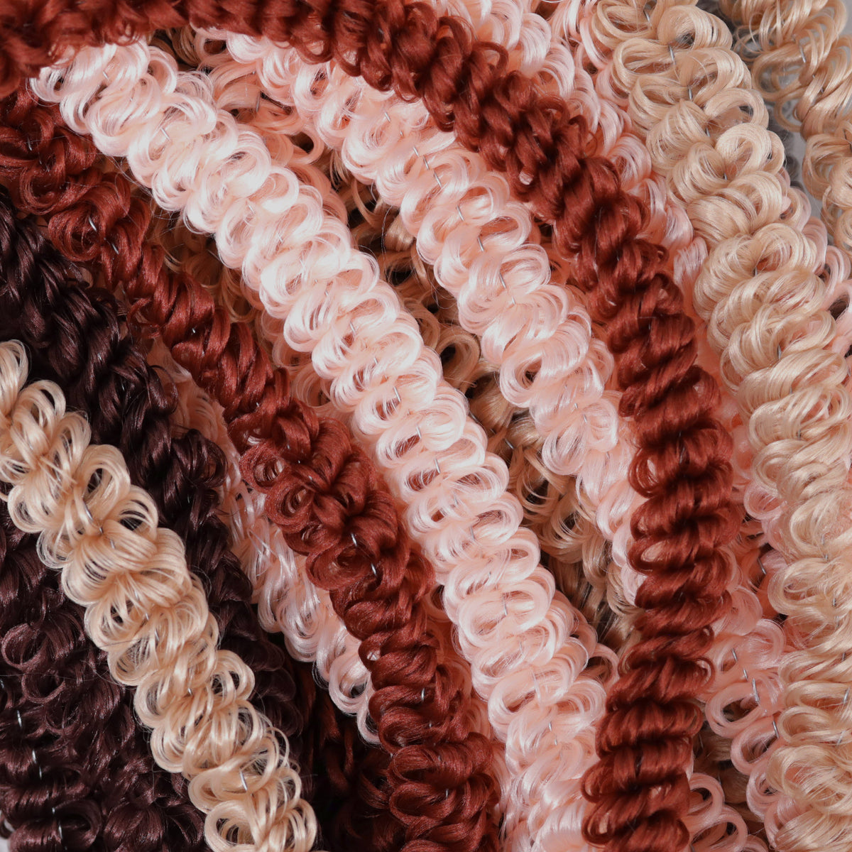 Craft Loopy Pipe Cleaner - Assorted Hair Colours - Length 300mm x 15mm - pack of 50