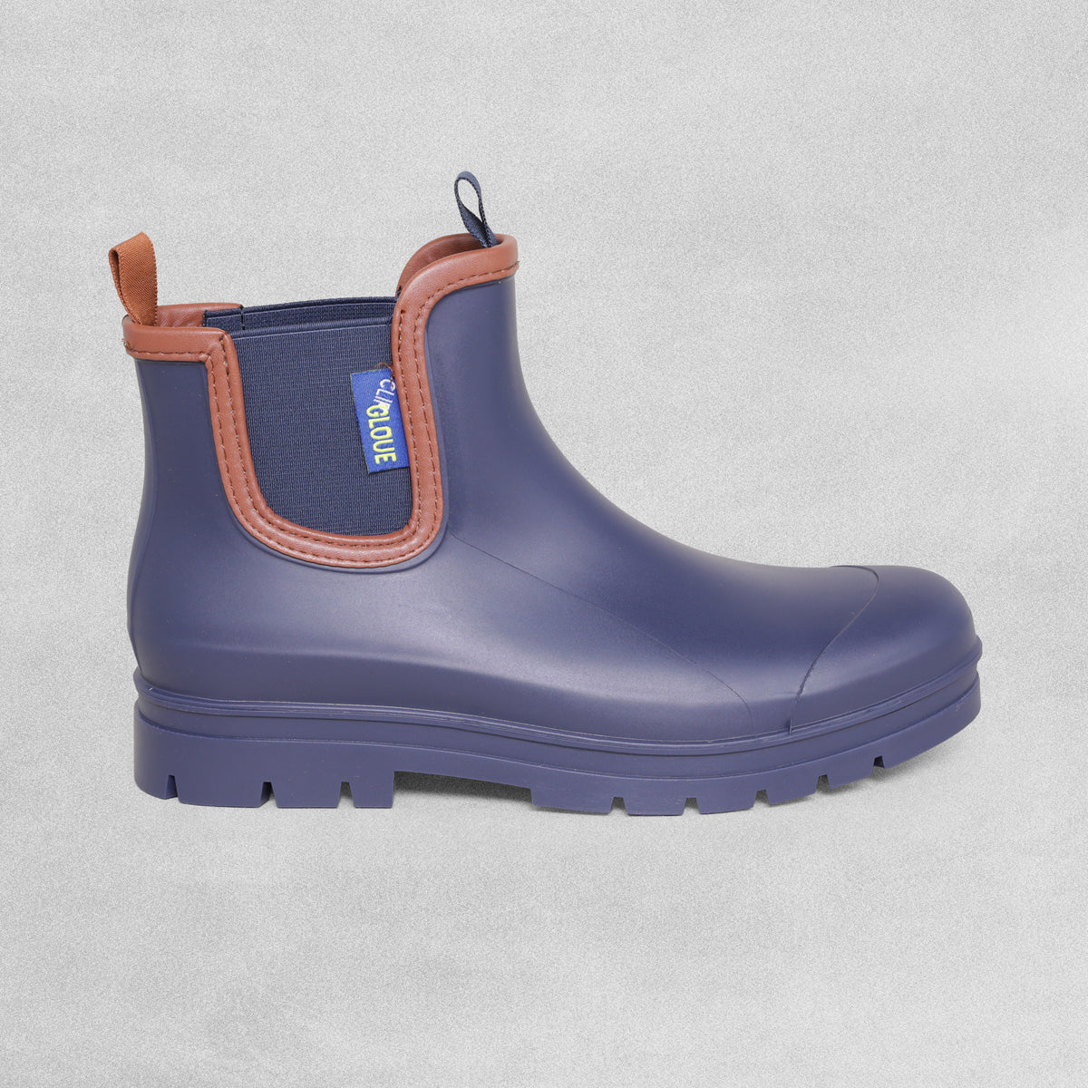 ClipGlove Ankle Boots - Khaki and Navy Ankle Wellington Boots