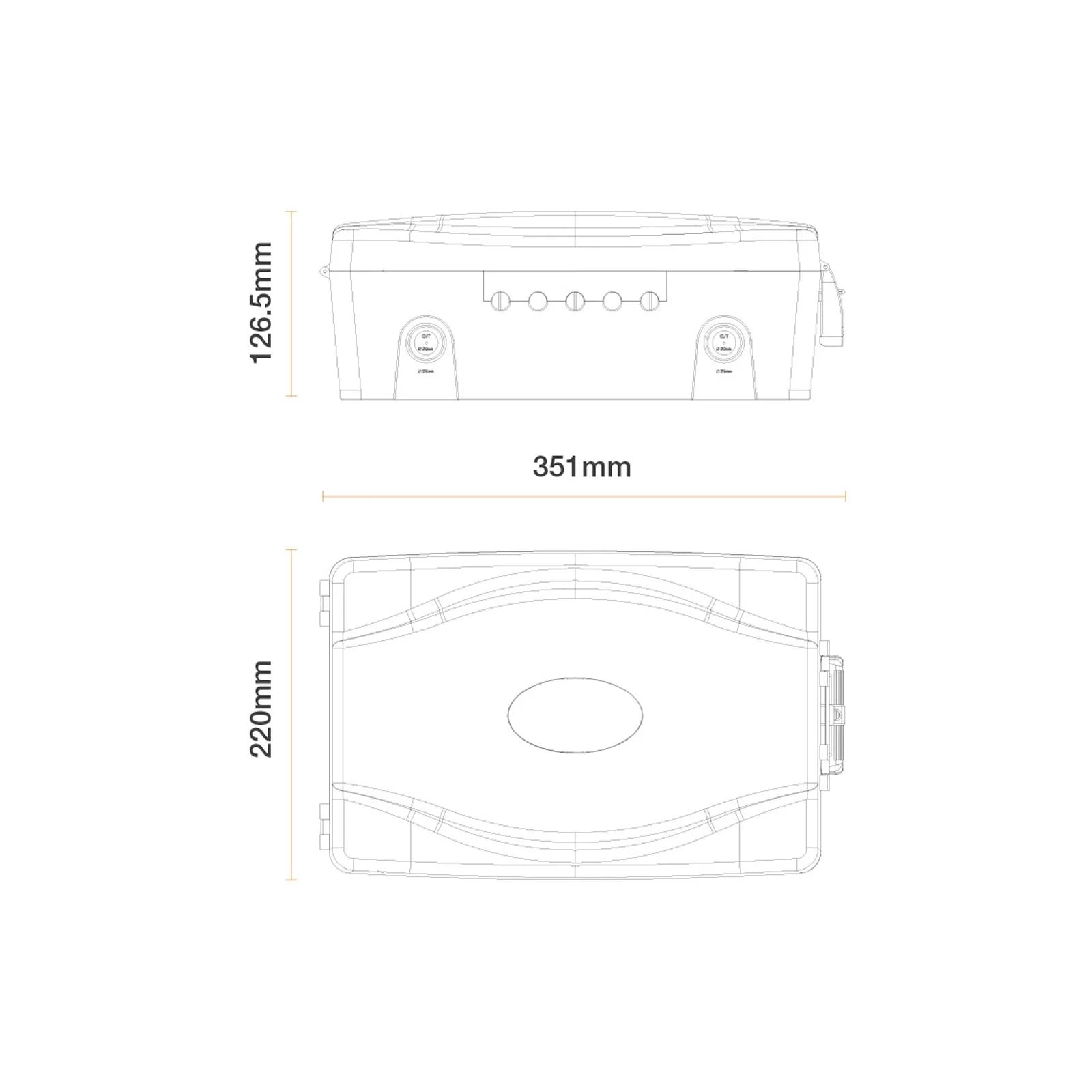 Masterplug Weatherproof Outdoor Power Box