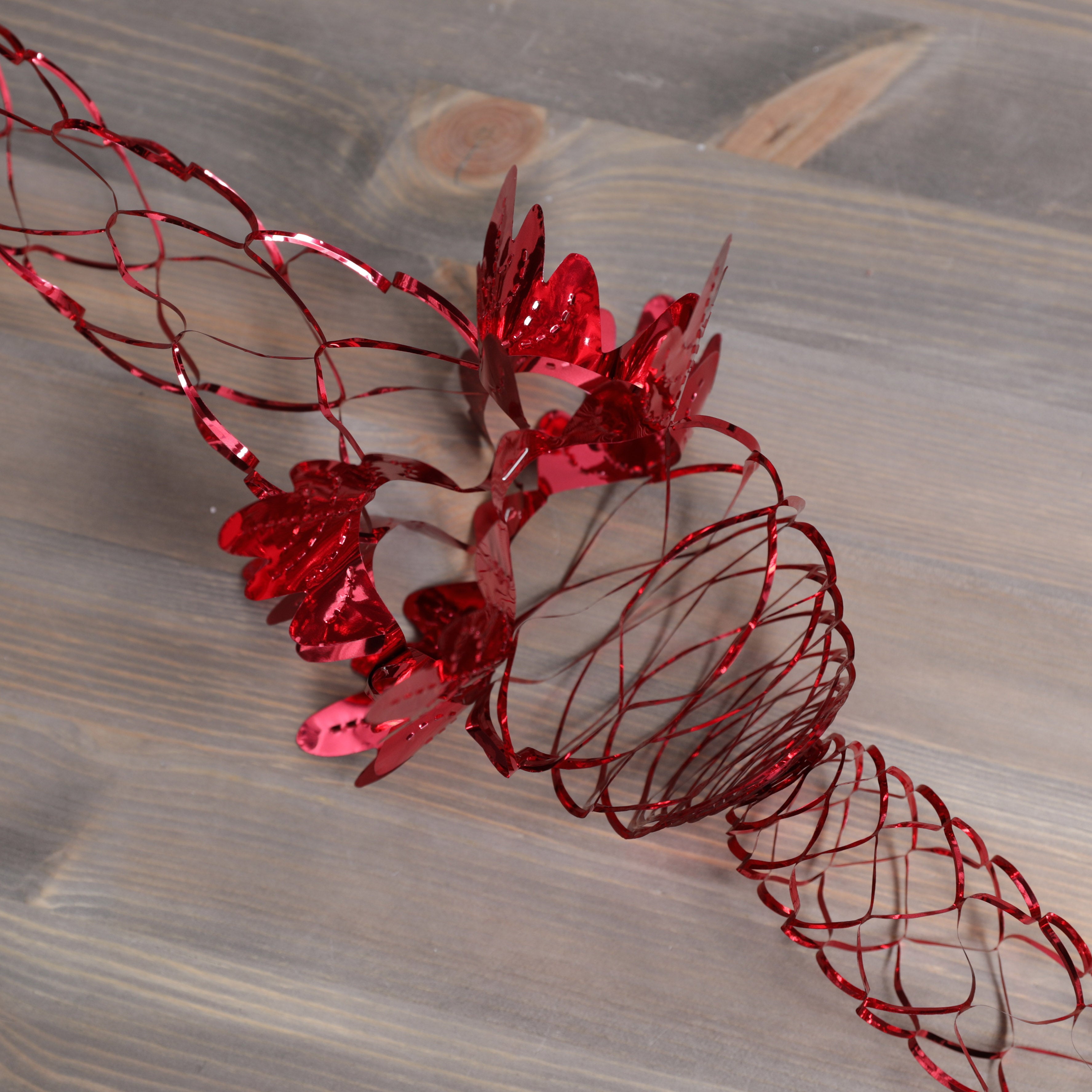 2 x Foil Christmas Garland 2.7 metres