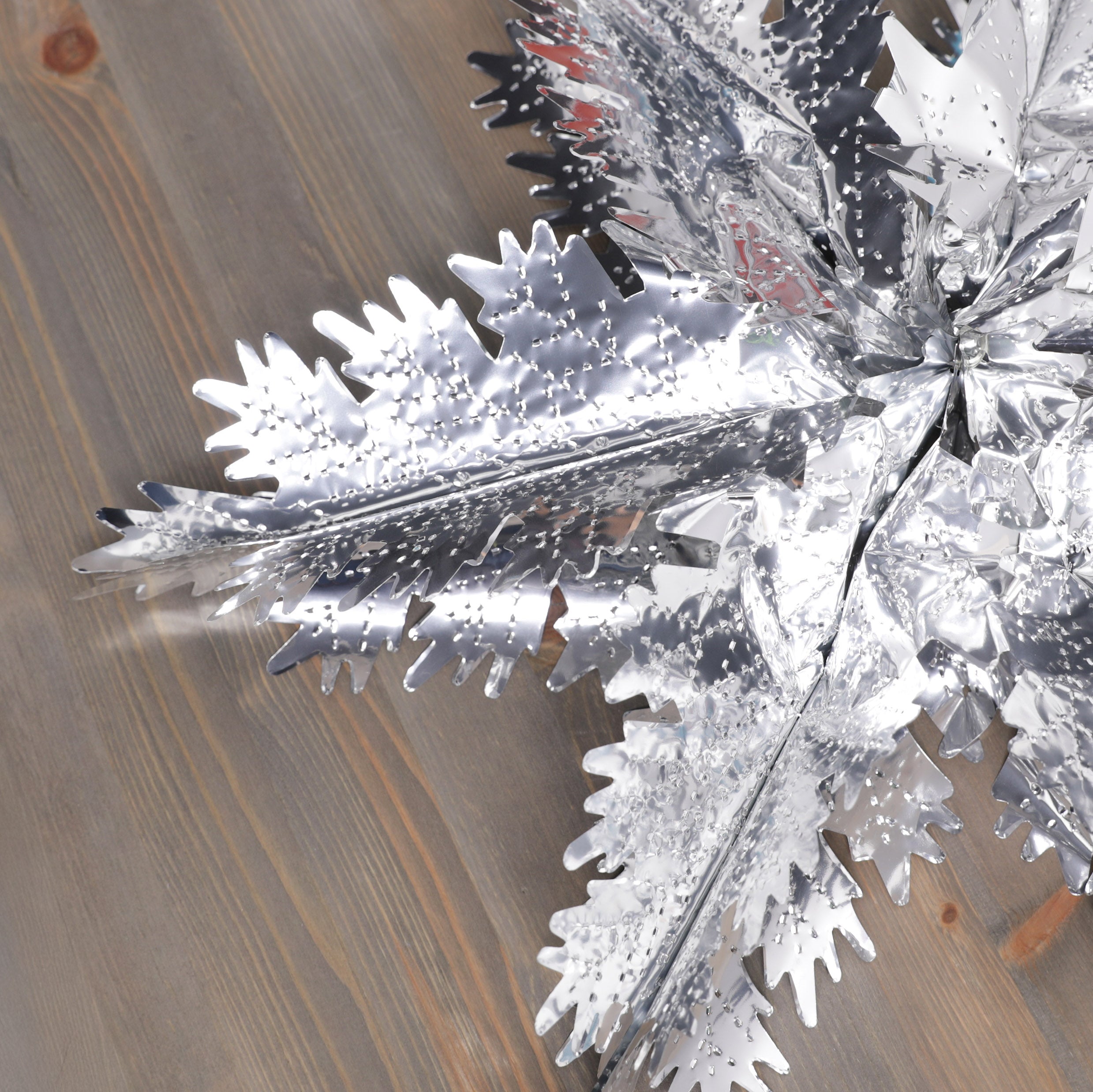 Foil Starburst 60 x 60cms Christmas Decoration