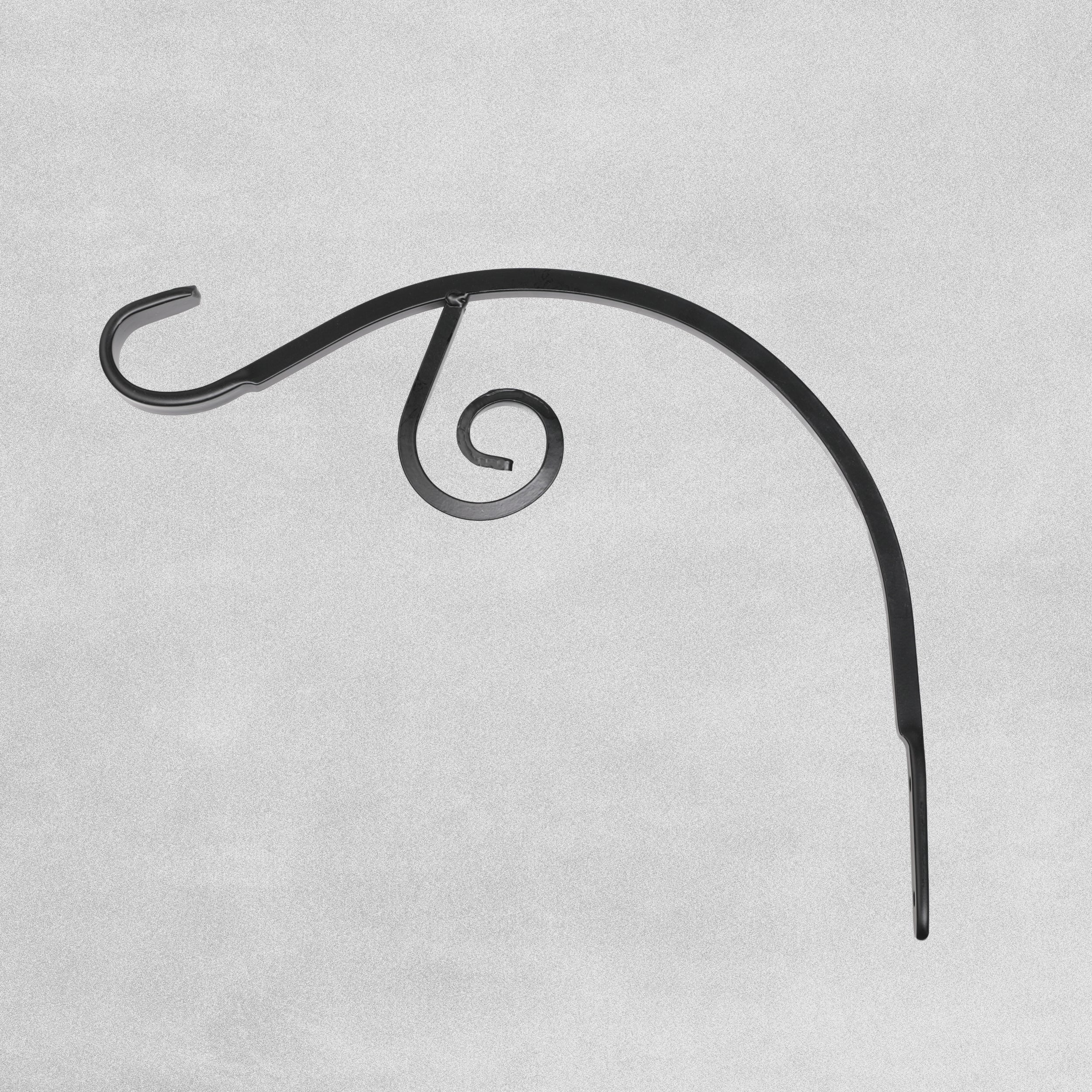 Panacea Forged Vine Bracket Black - 12"