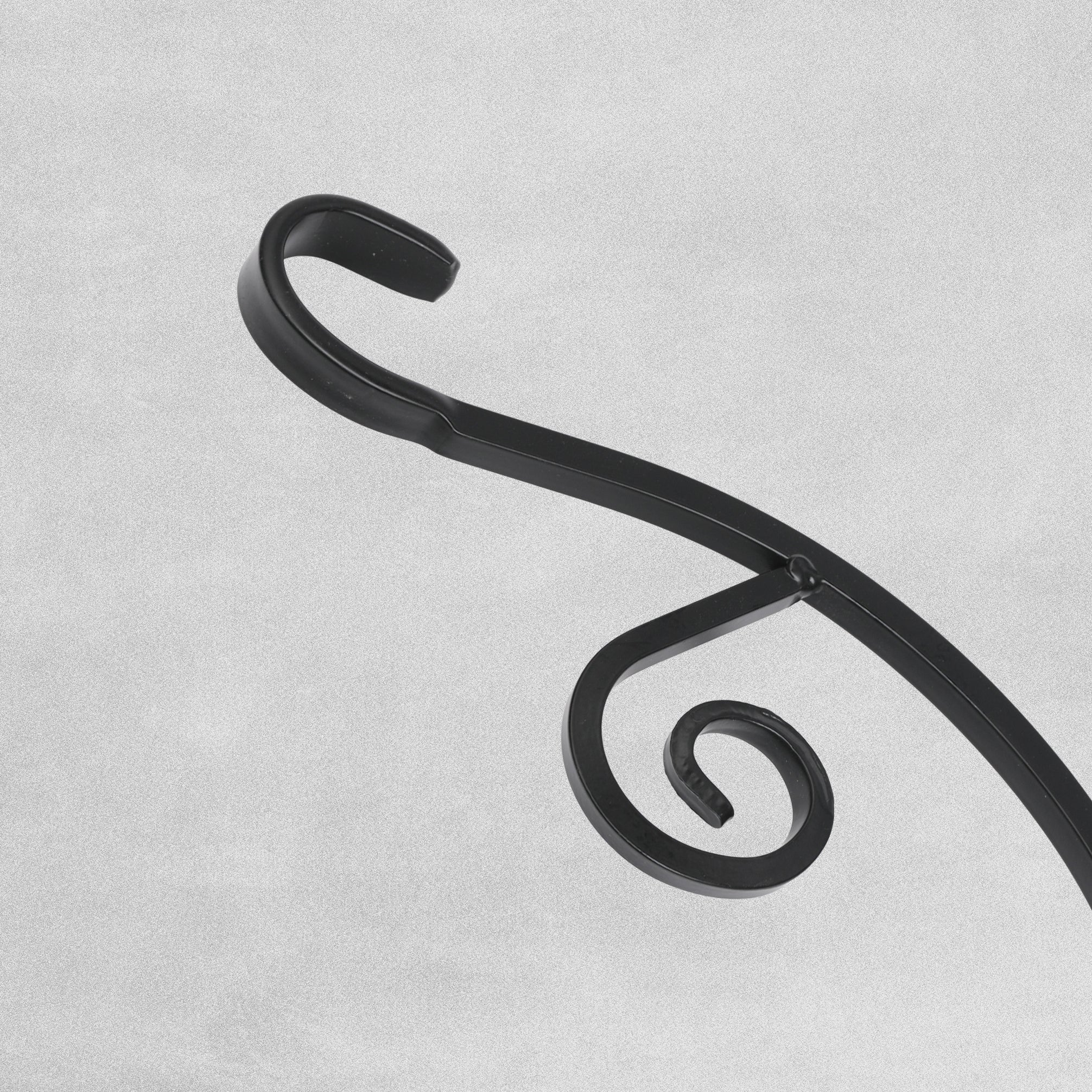 Panacea Forged Vine Bracket Black - 12"