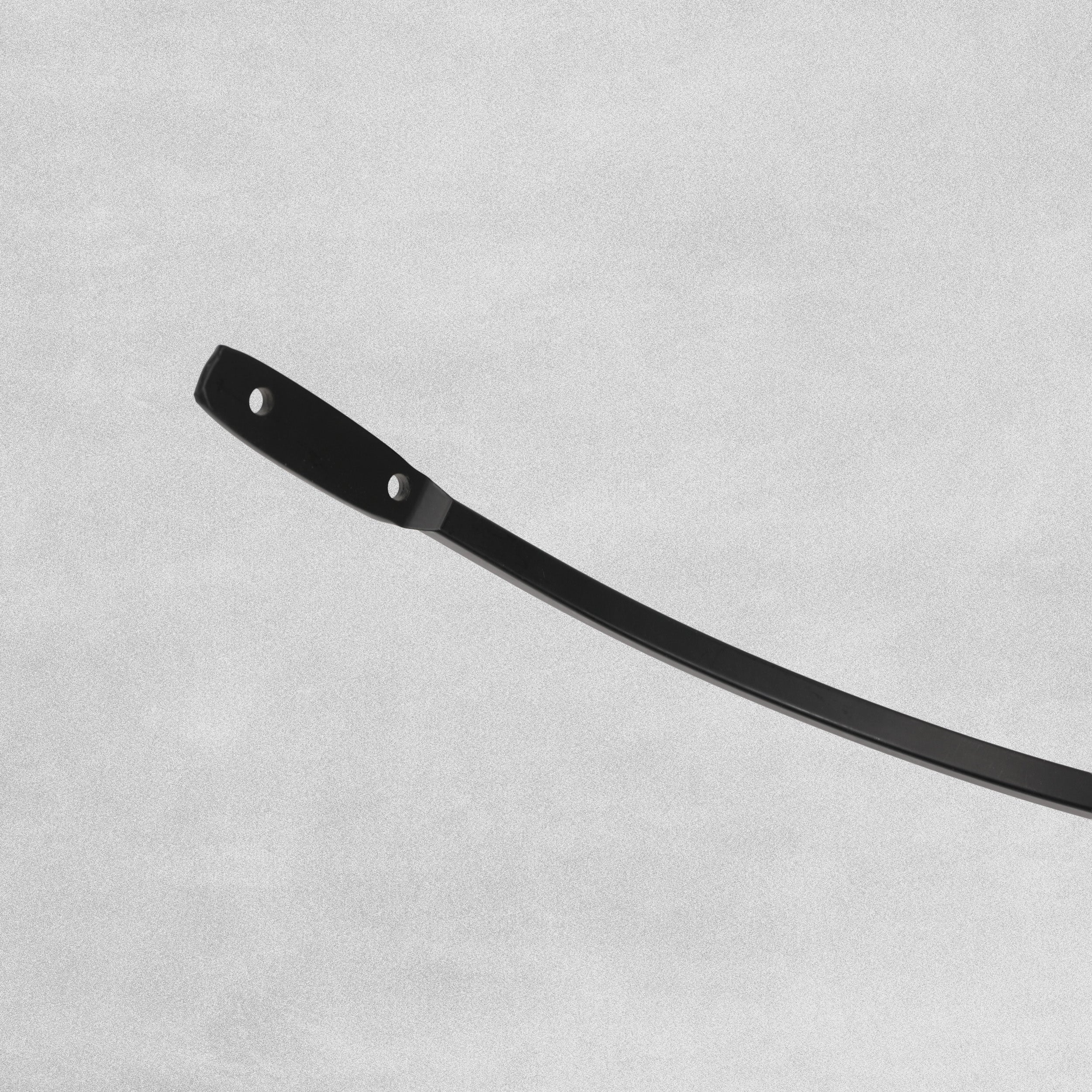 Panacea Forged Curved Hook Black - 12"