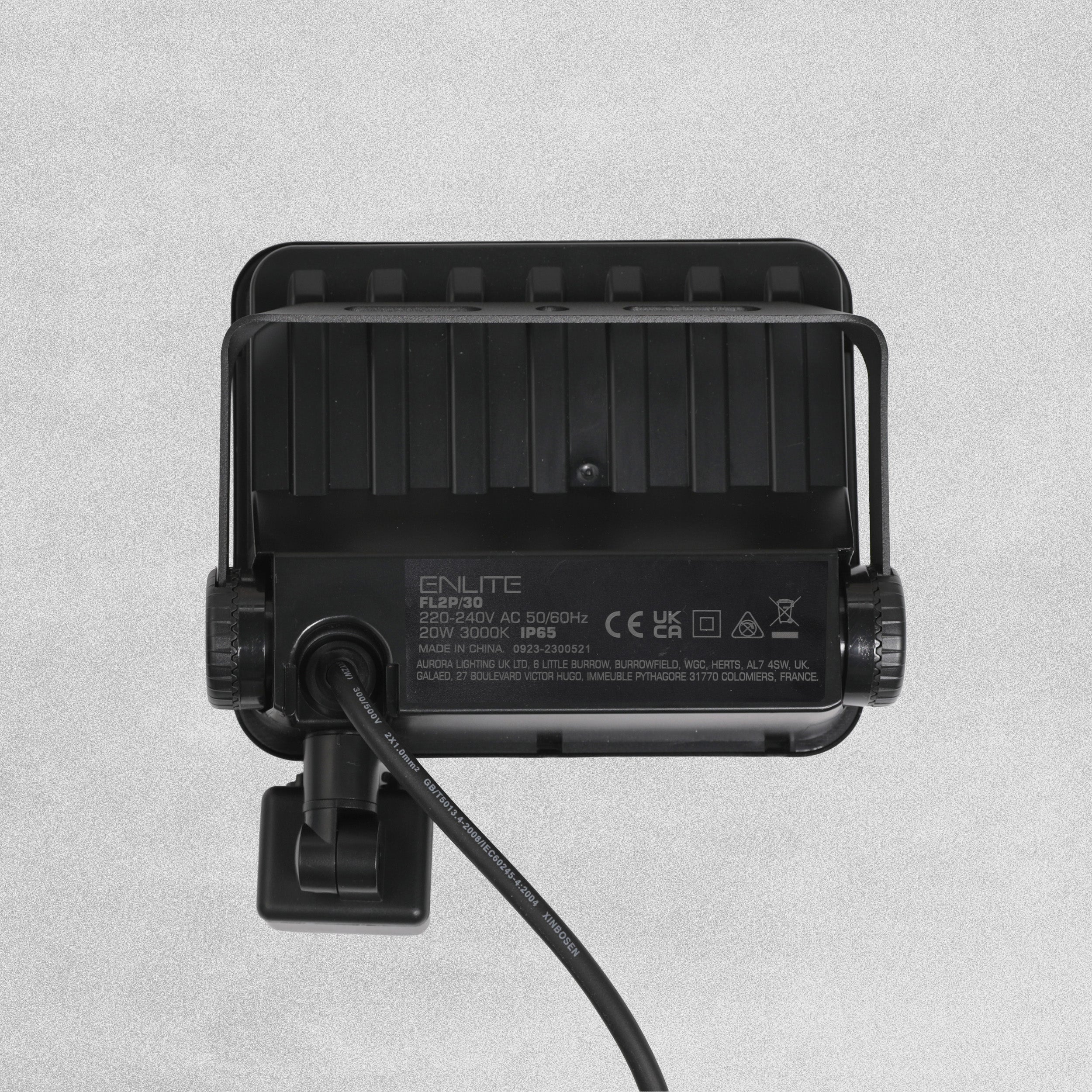 Enlite FL2P/30 30w LED IP65 Floodlight PIR 3000k