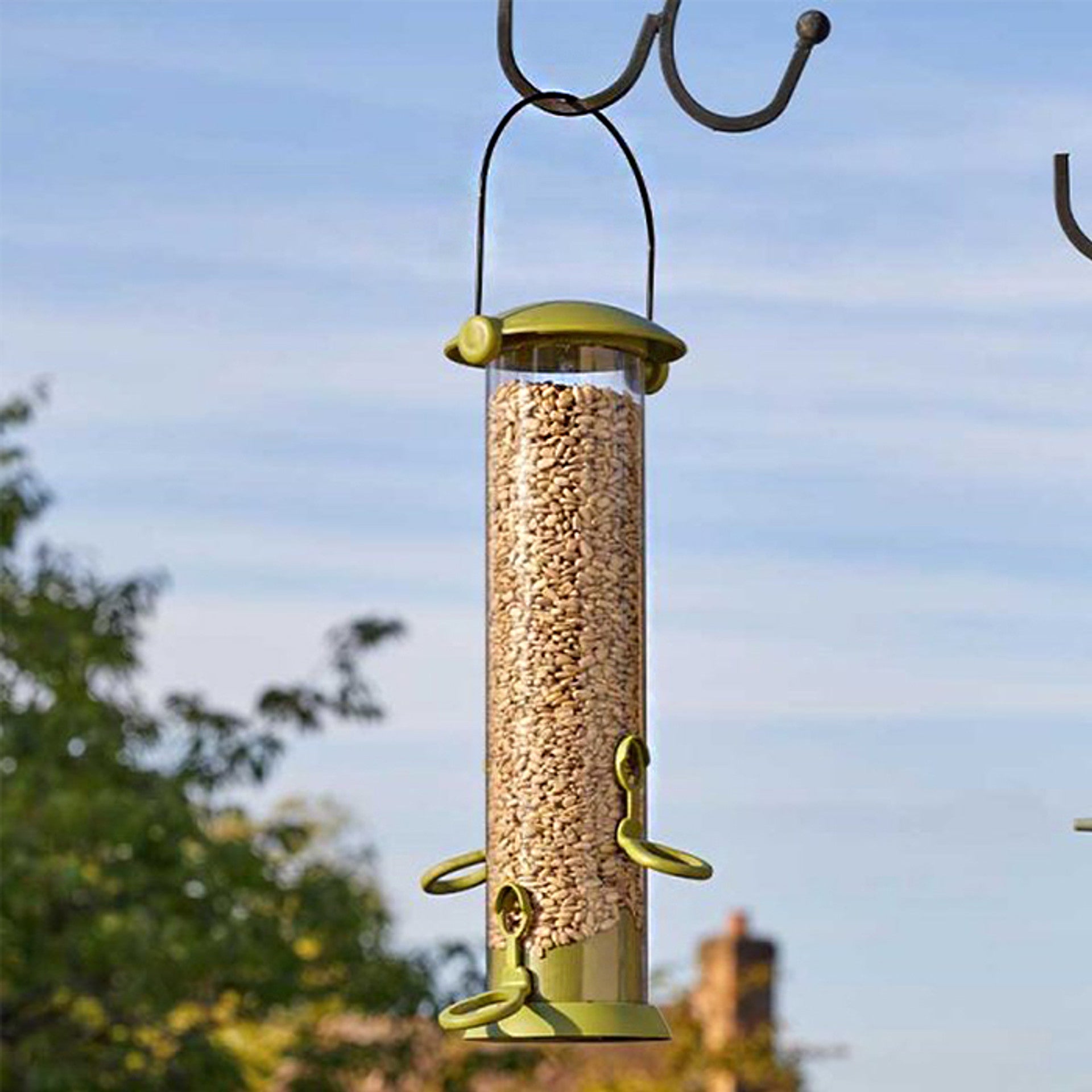 Chapel Wood Bird Feeder Twist Top Seed Feeder 30cm