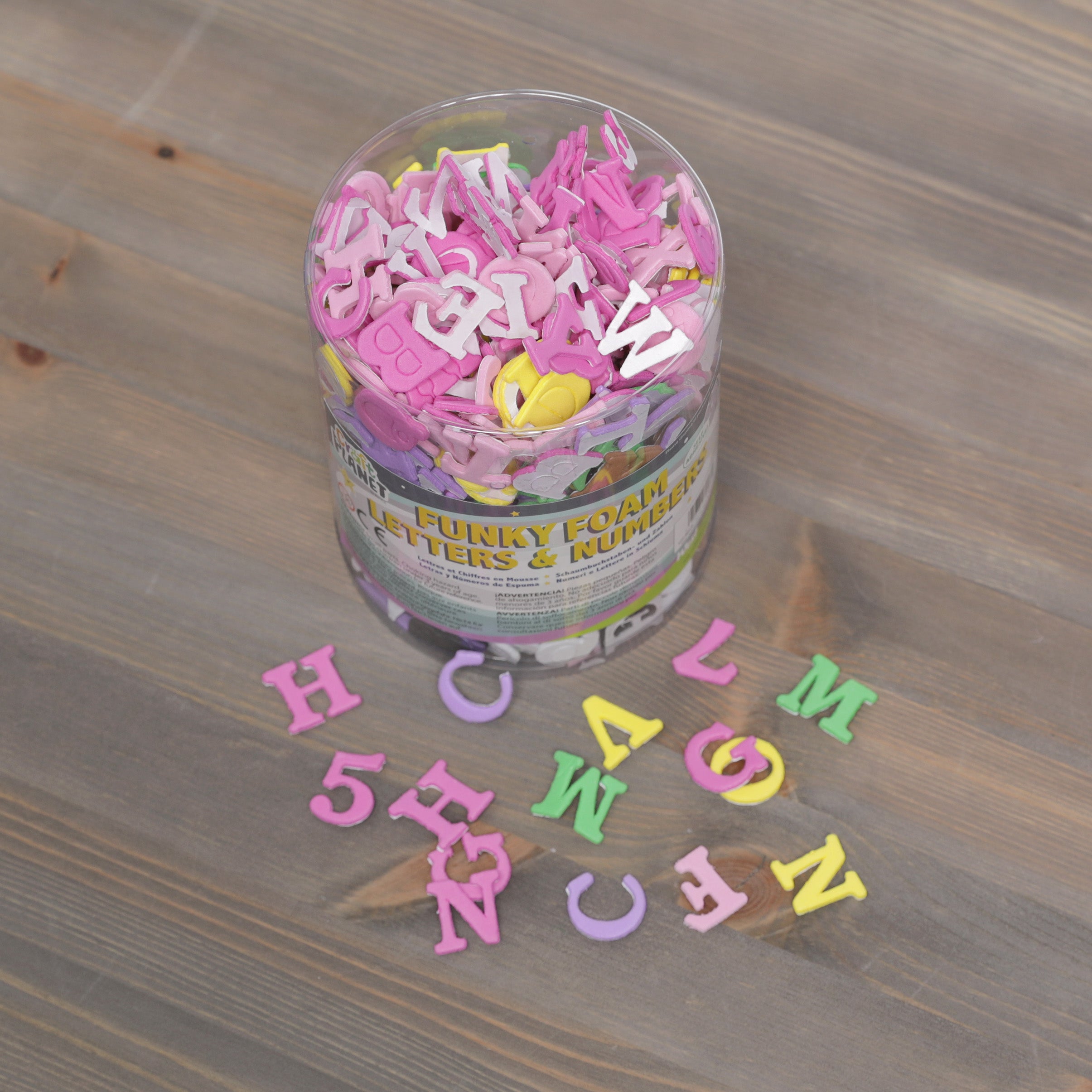 Self Adhesive Funky Foam Letters and Numbers