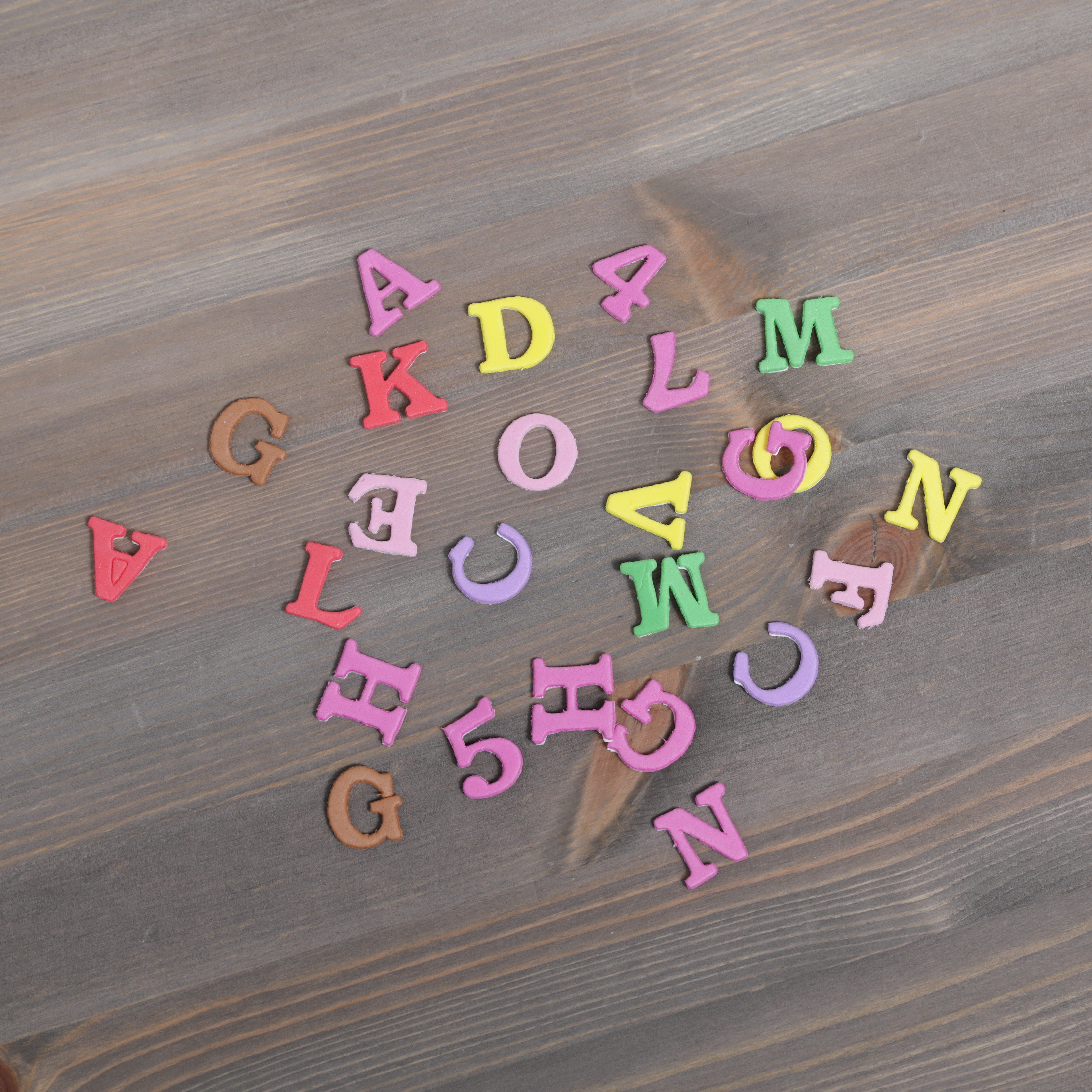 Self Adhesive Funky Foam Letters and Numbers