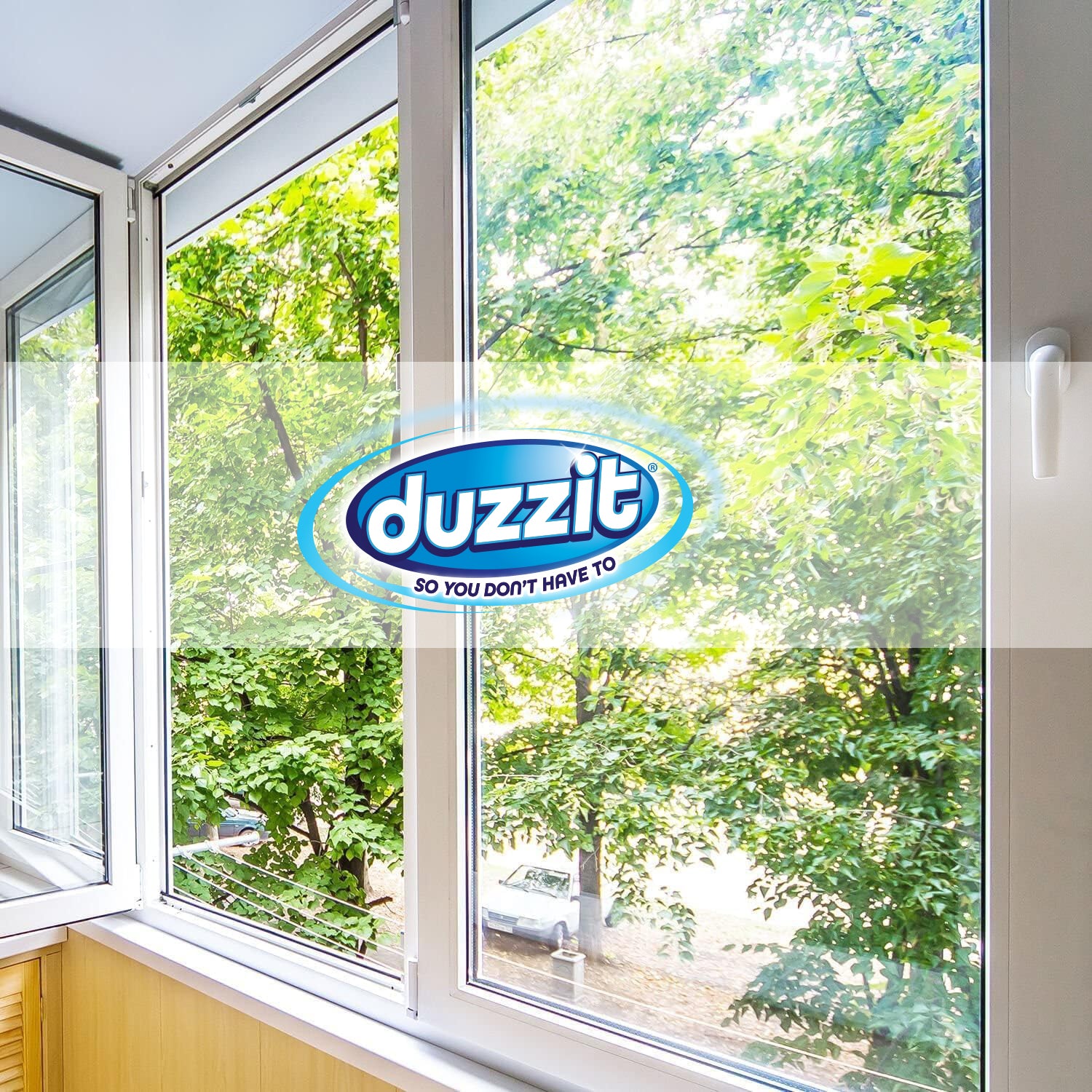 Duzzit Biodegradable Glass Wipes - 60pcs