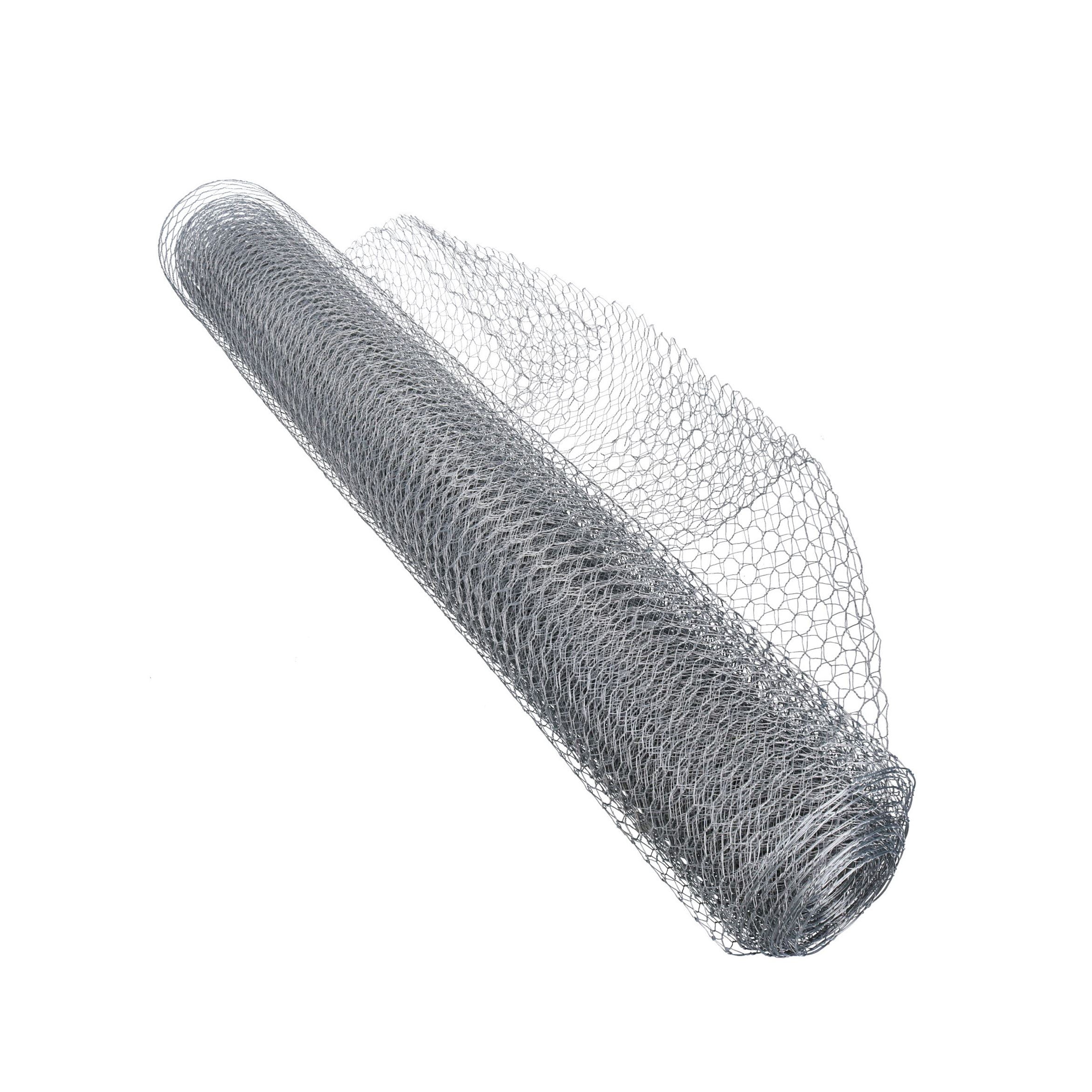 Galvanised Hexagonal Wire Netting 13mm x 1m x 20 Metre