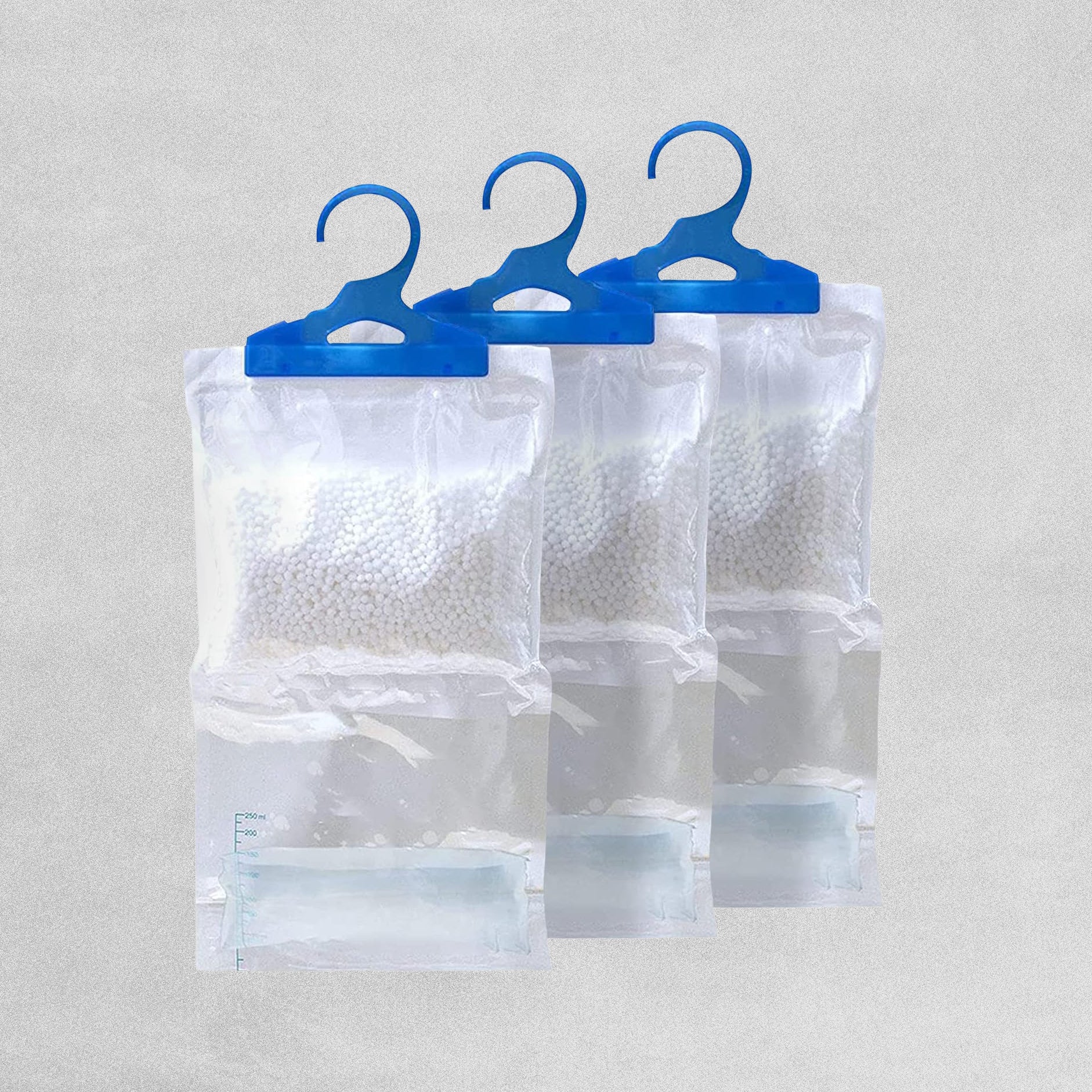 3 Pack Hanging Wardrobe Dehumidifier 180g