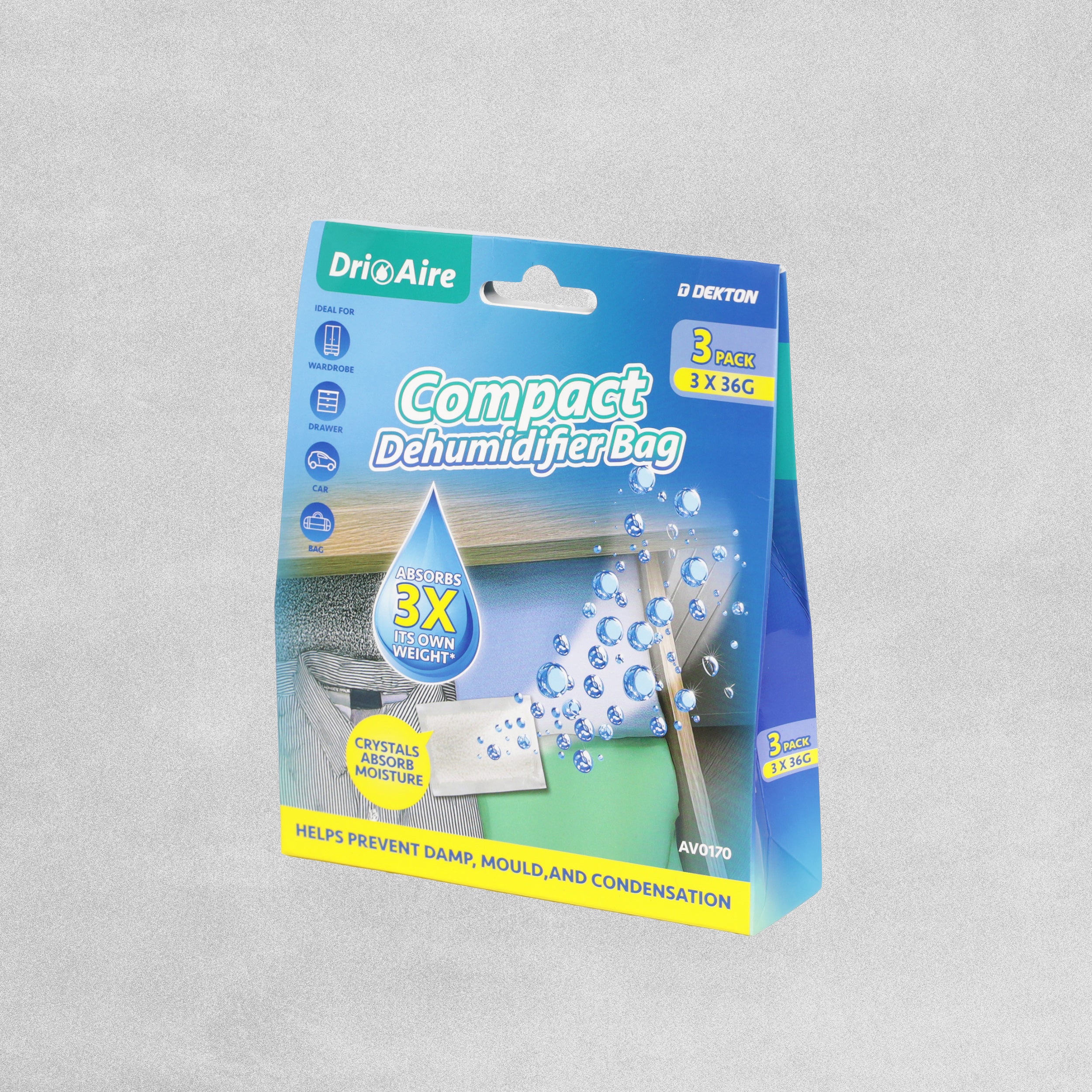Compact Dehumidifier Bags (3 pack)