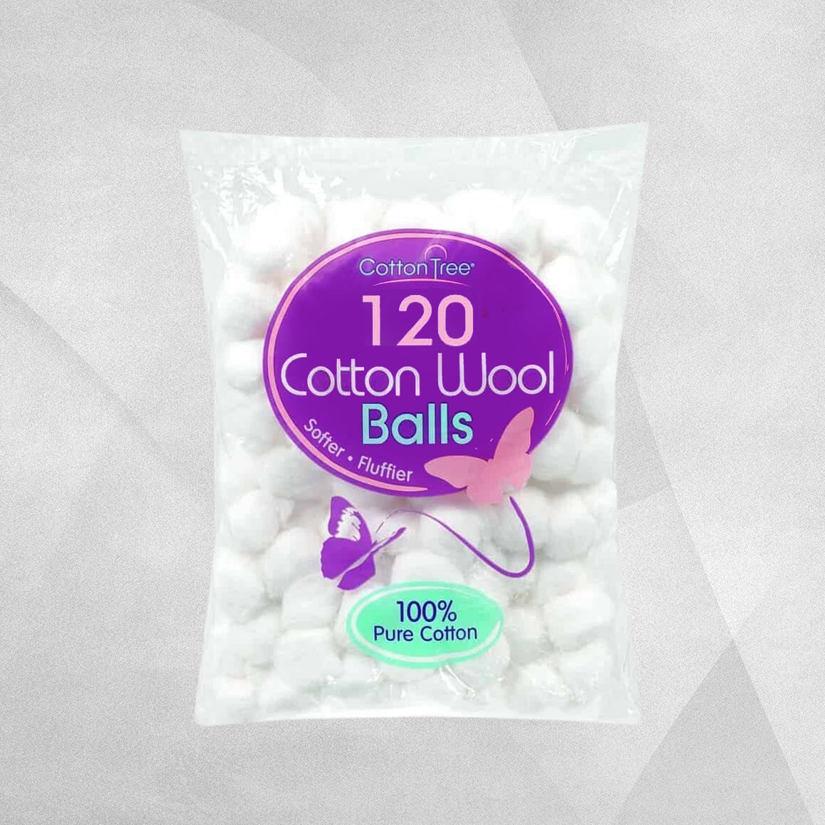 Cotton Tree 120 Cotton Wool Balls