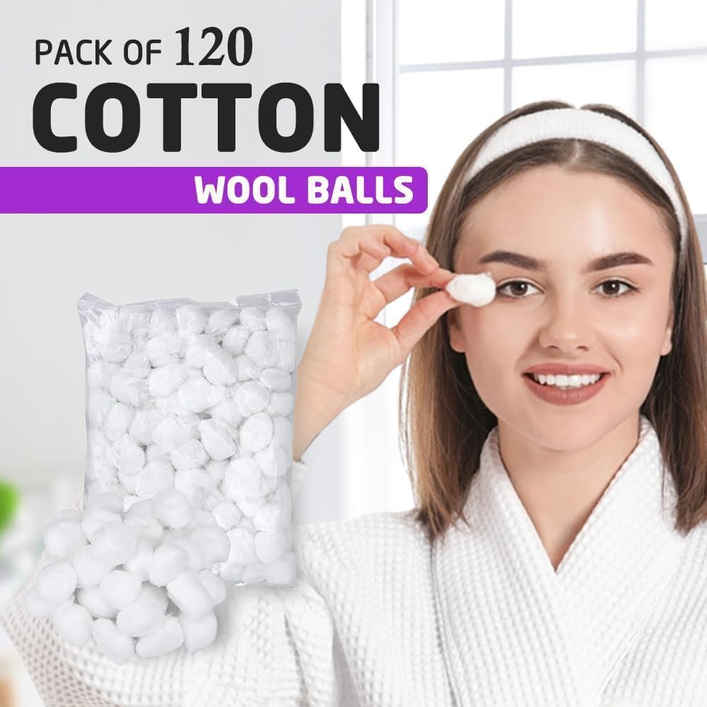 Cotton Tree 120 Cotton Wool Balls