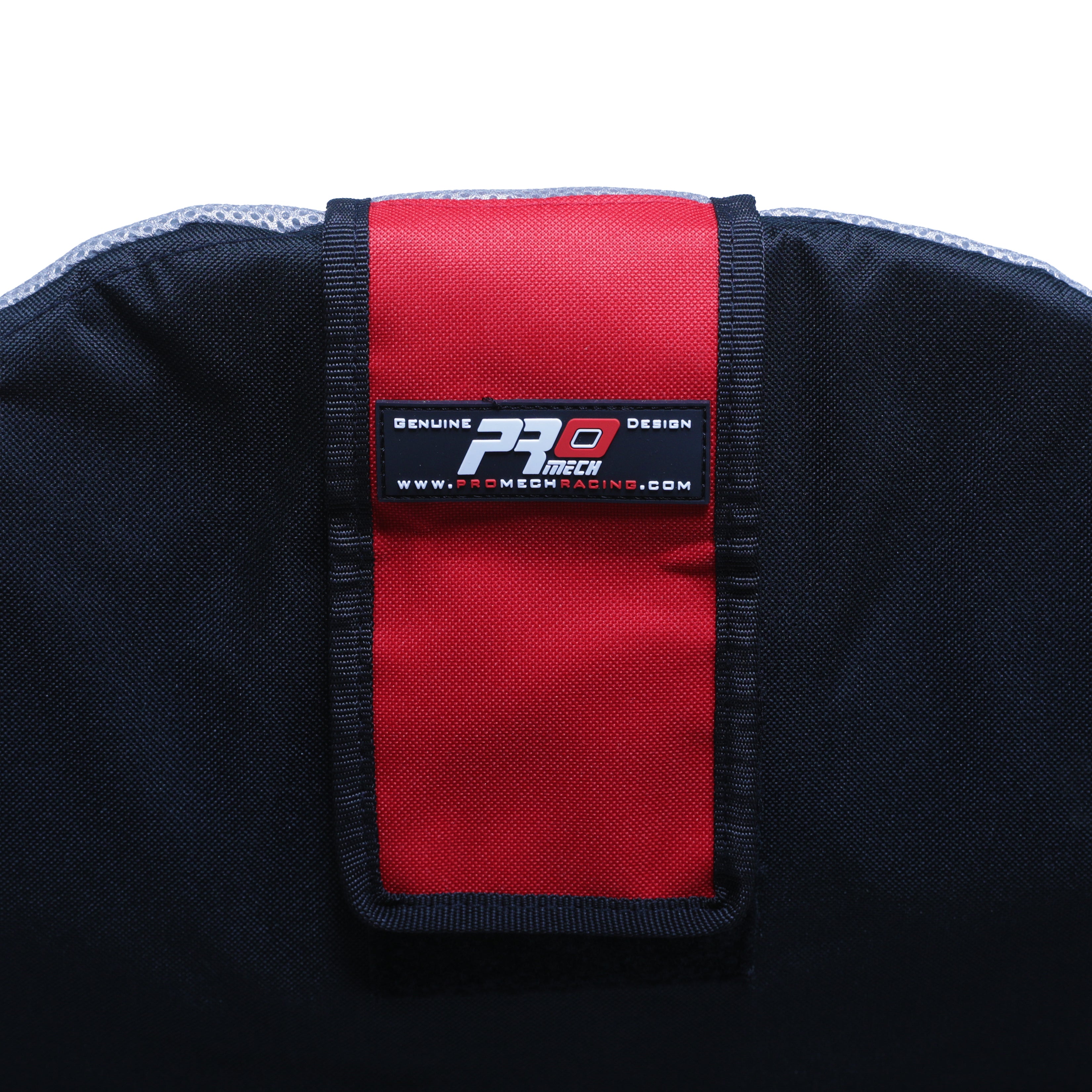 ProMech Racing Fold-Up Camping Paddock Chair with Carry Bag - Scarlet Red