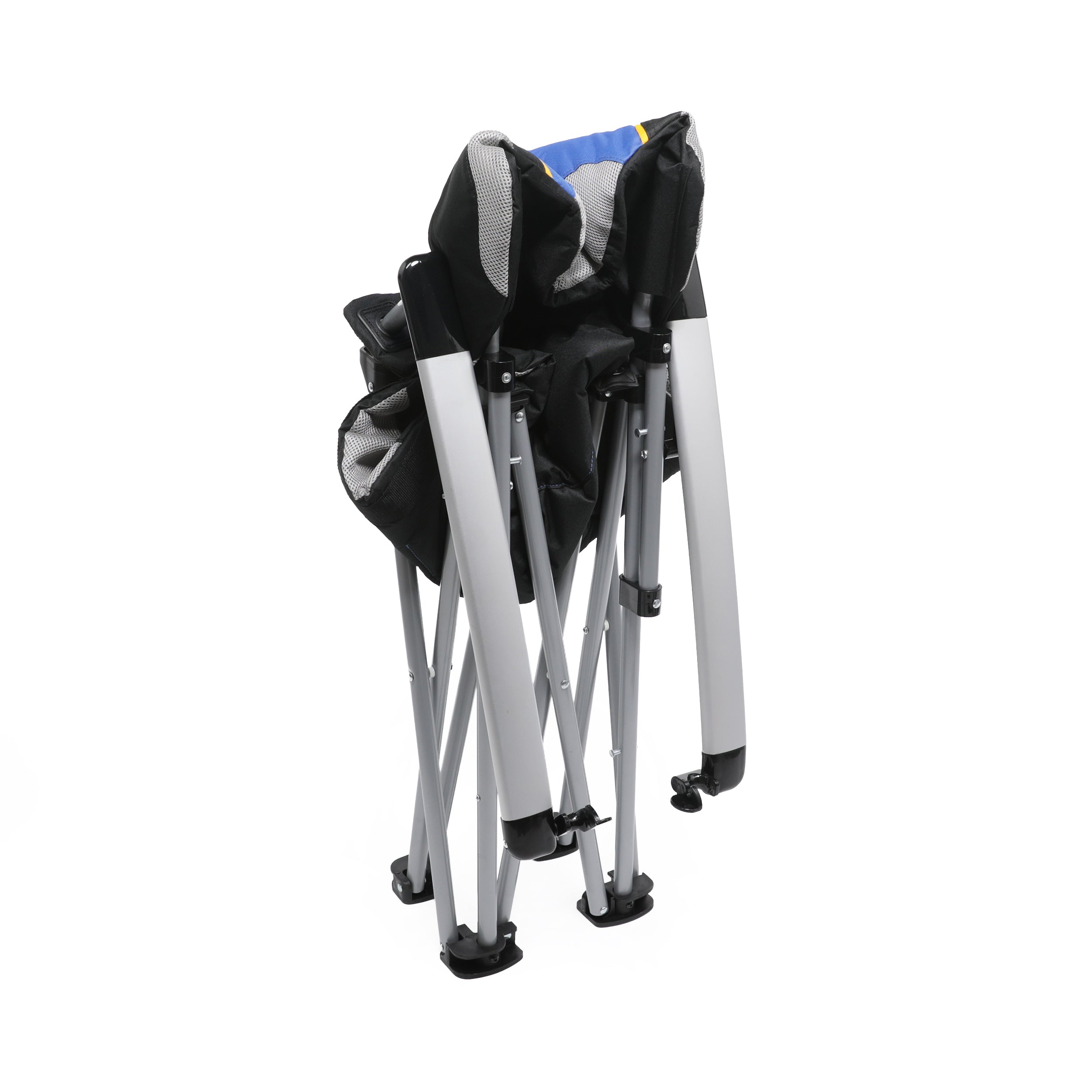 ProMech Racing Fold-Up Camping Paddock Chair with Carry Bag - Riptide Blue